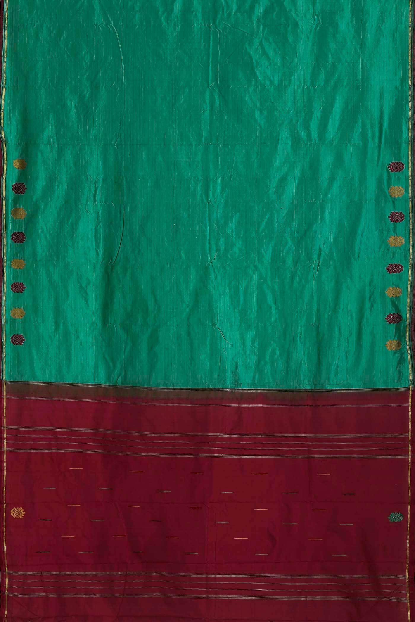 Green Kanchipuram Silk Saree