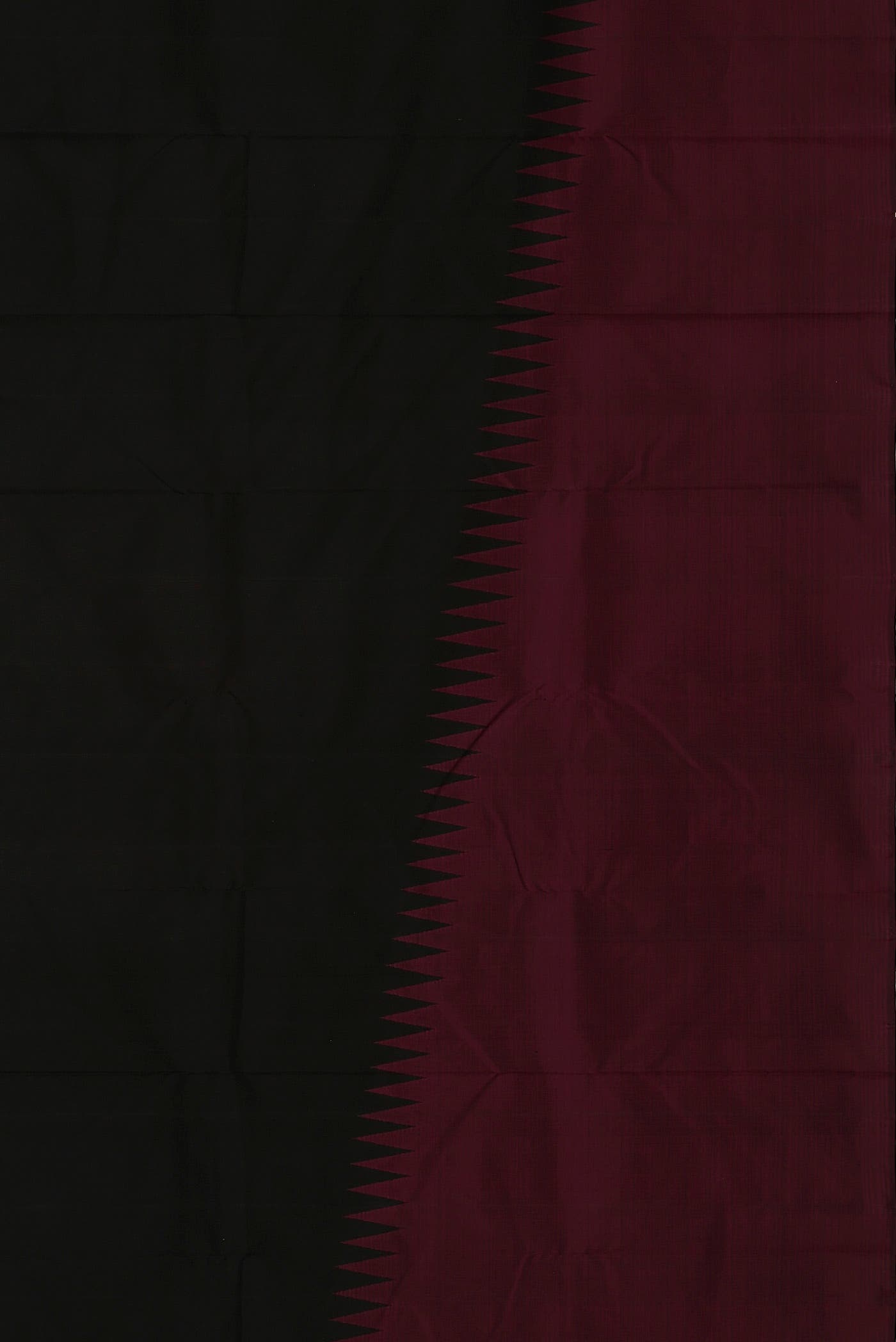 Black Kanchipuram Silk Saree