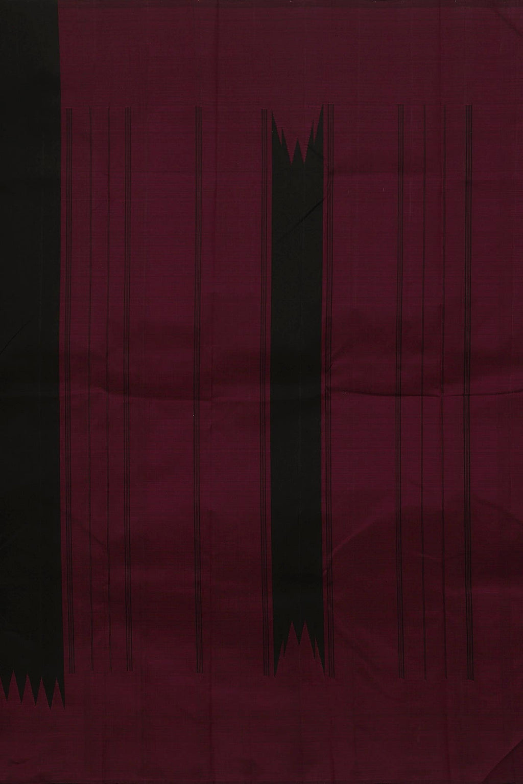 Black Kanchipuram Silk Saree