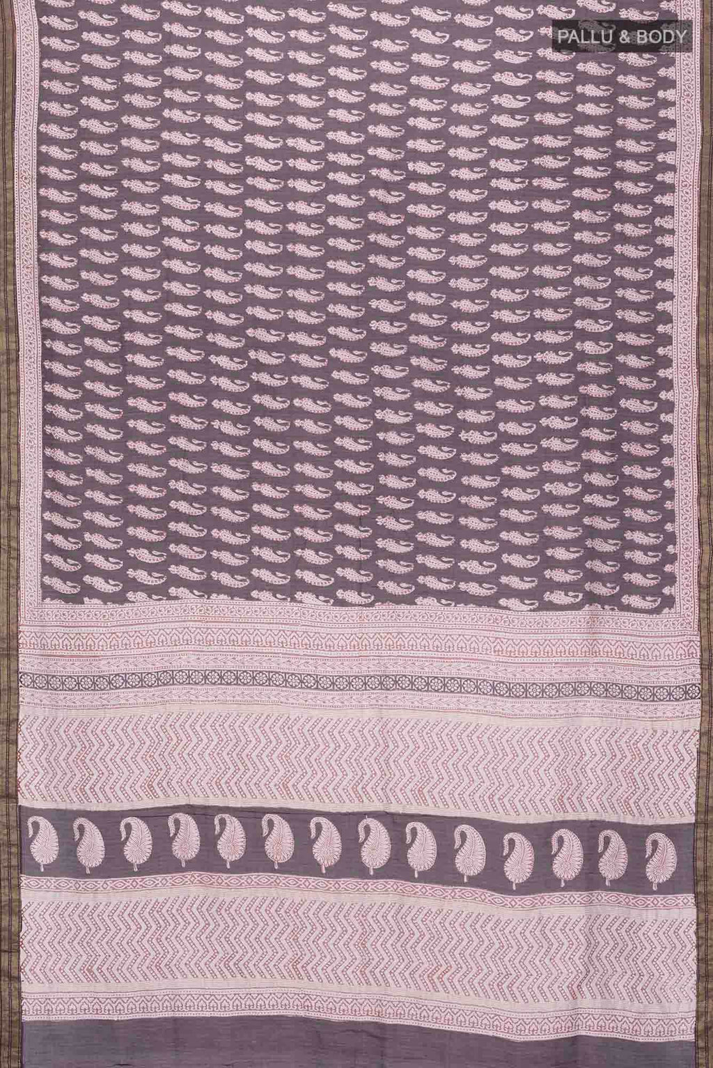 Black Maheshwari Silk Cotton Saree