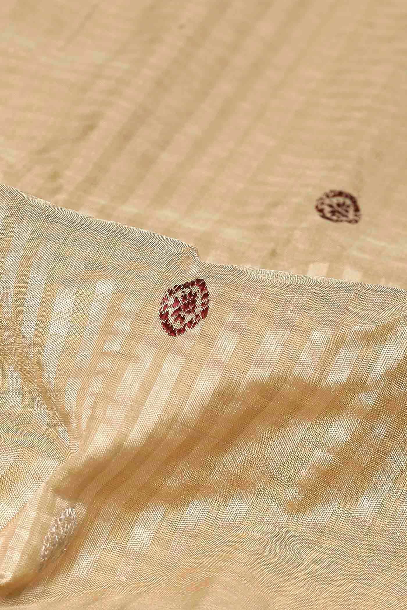 Sandal Gadwal Silk Cotton Saree