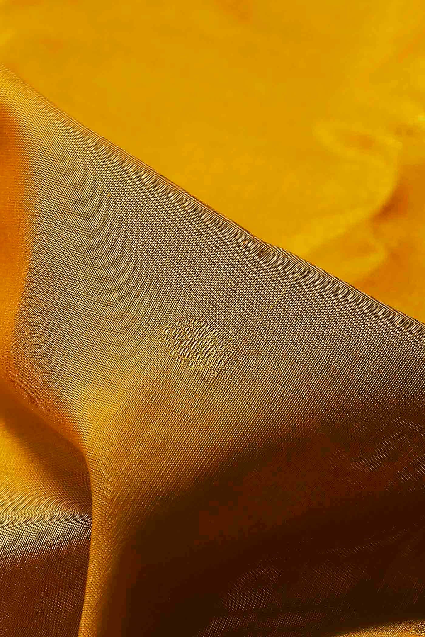 Mustard Gadwal cotton Saree