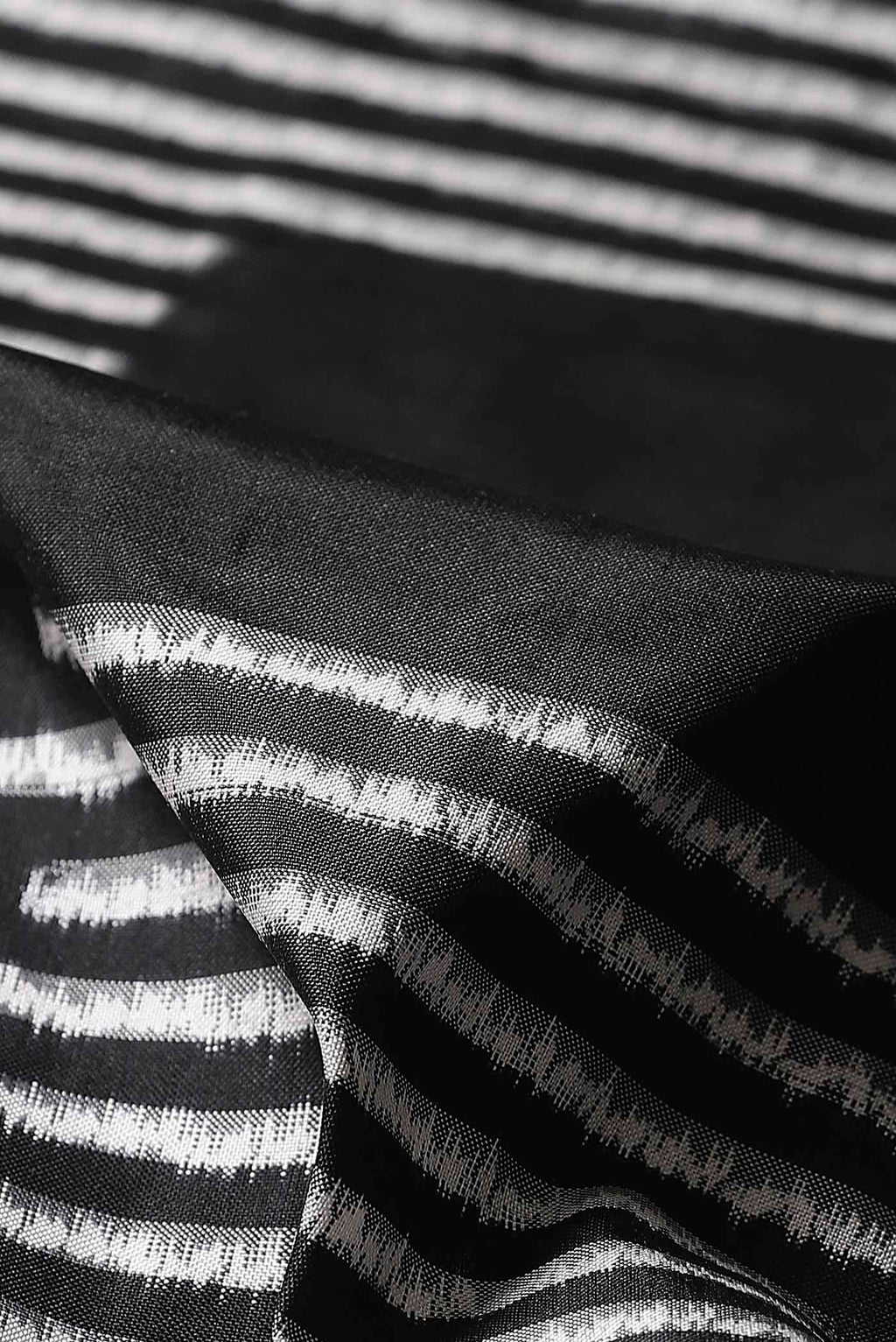 Black Pochampally Silk Saree