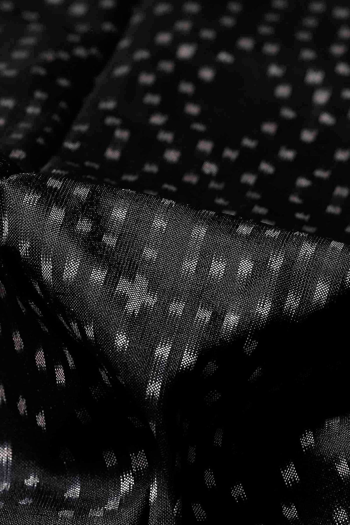 Black Pochampally Silk Saree