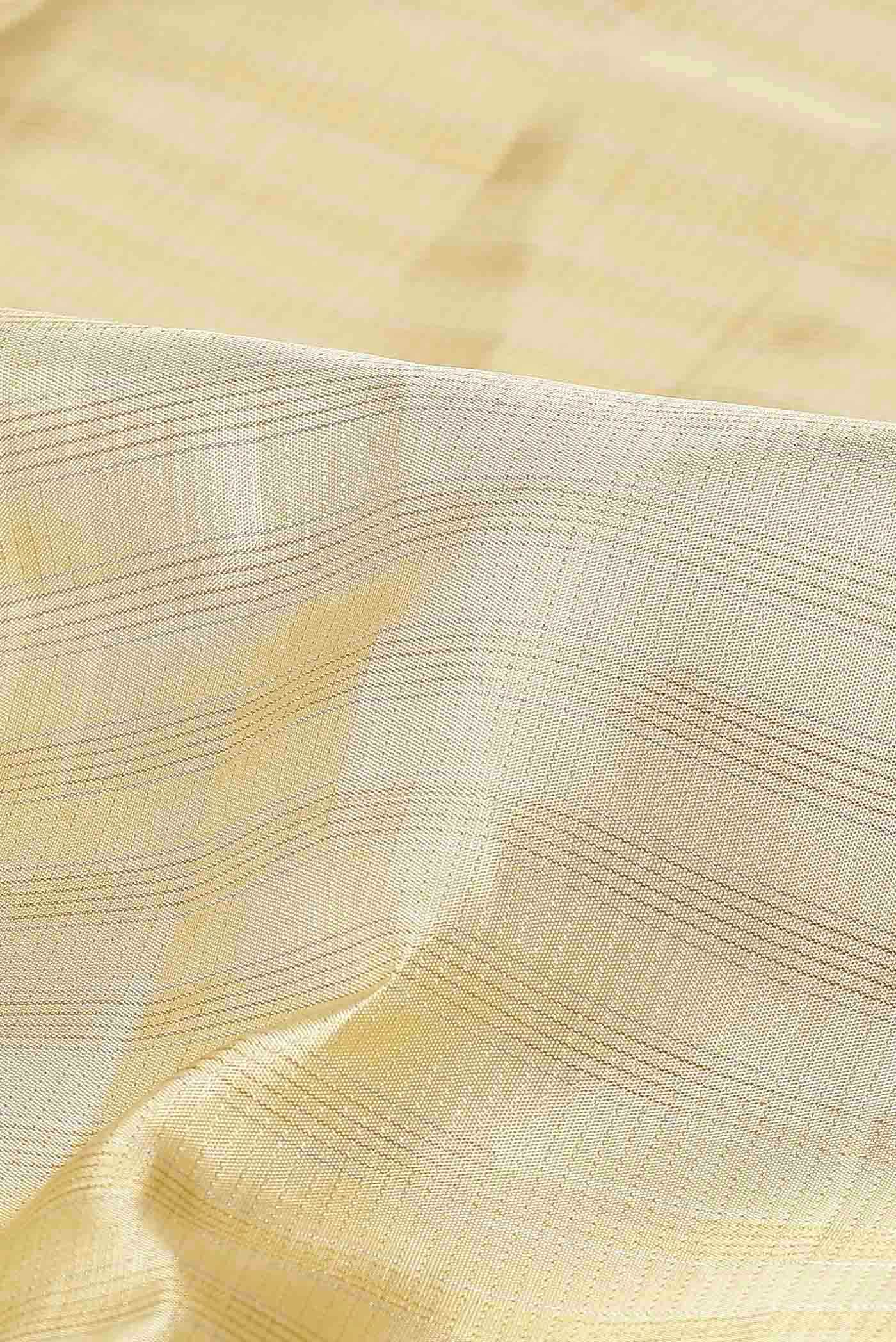 Cream Soft Silk Saree