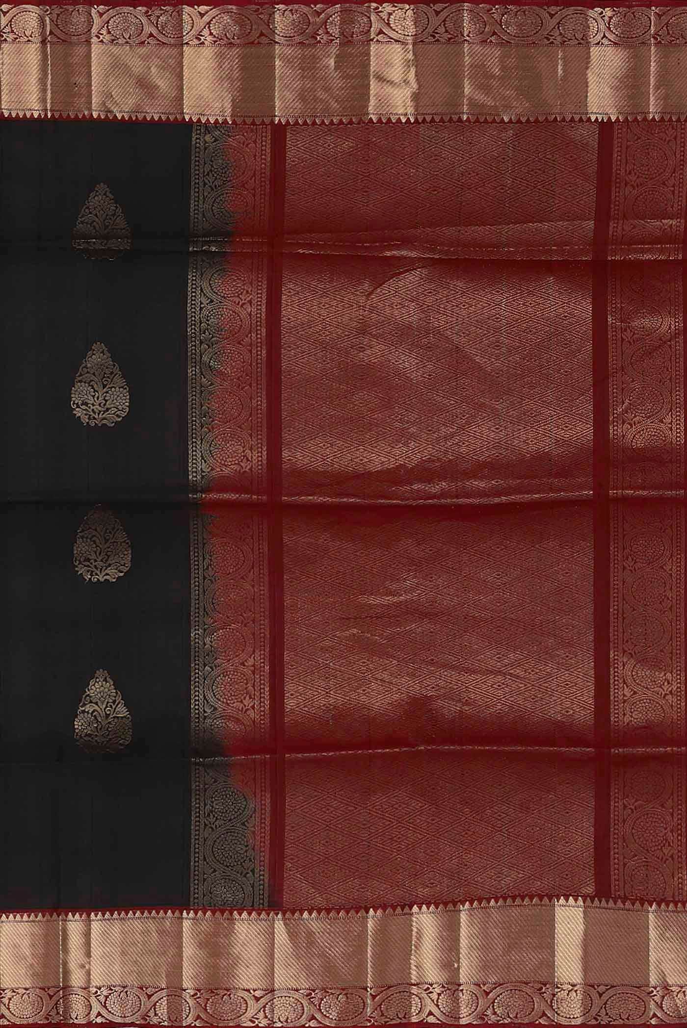 Black Soft Silk Saree