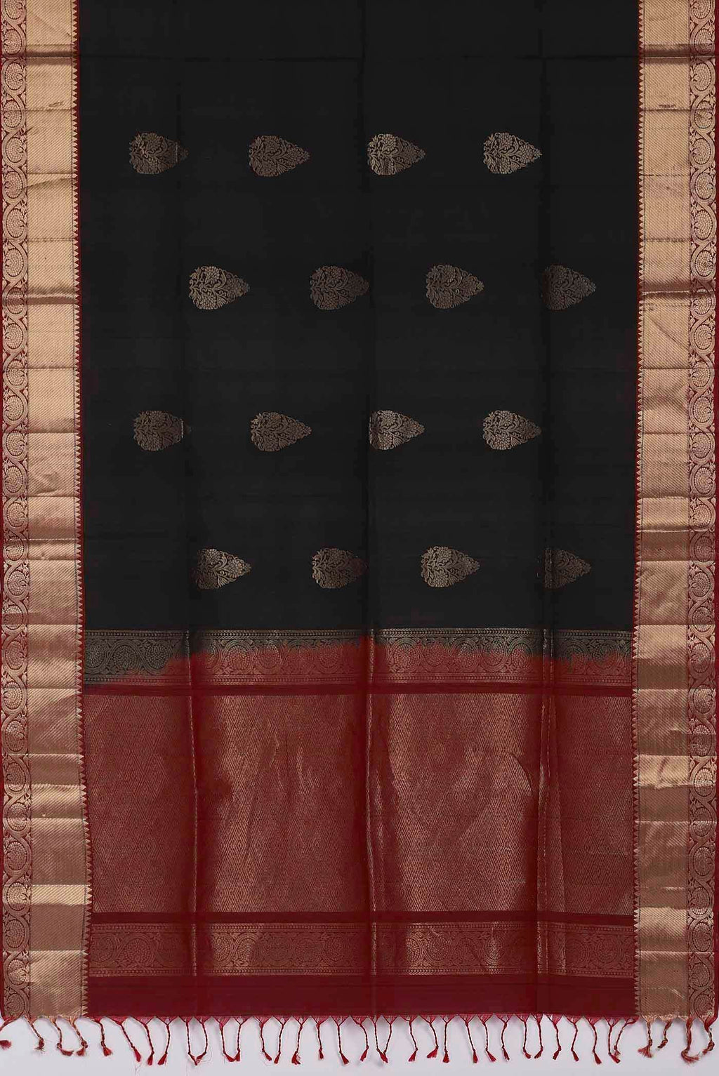 Black Soft Silk Saree