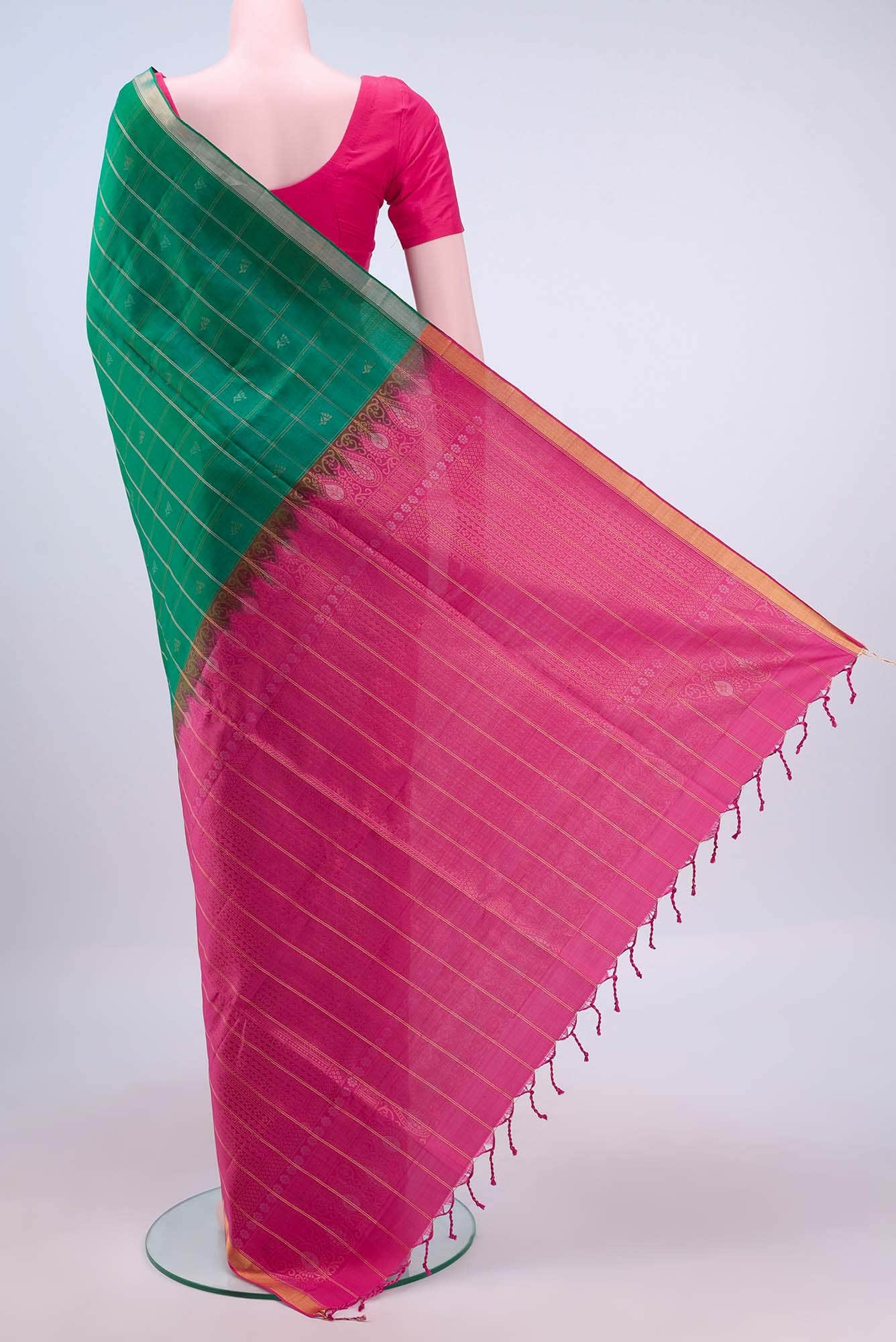 Green Soft Silk Saree