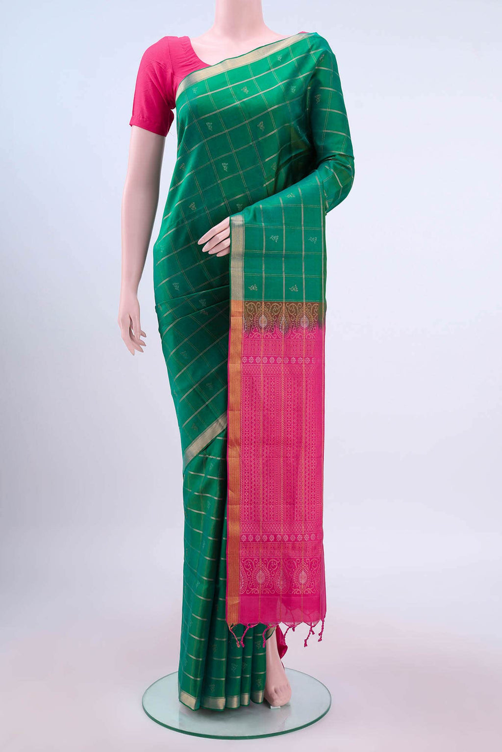Green Soft Silk Saree