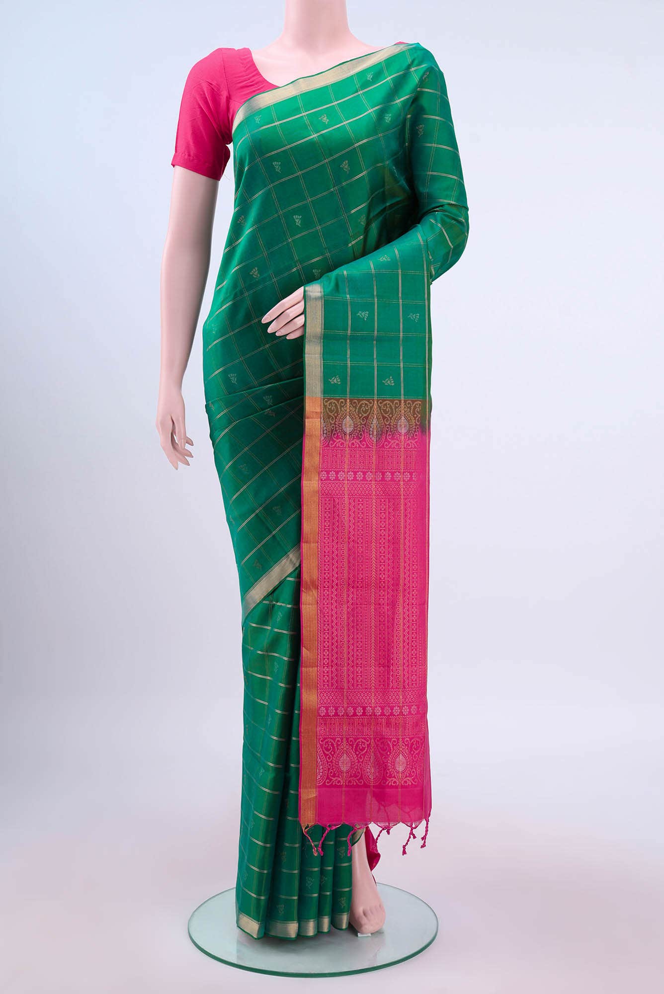 Green Soft Silk Saree