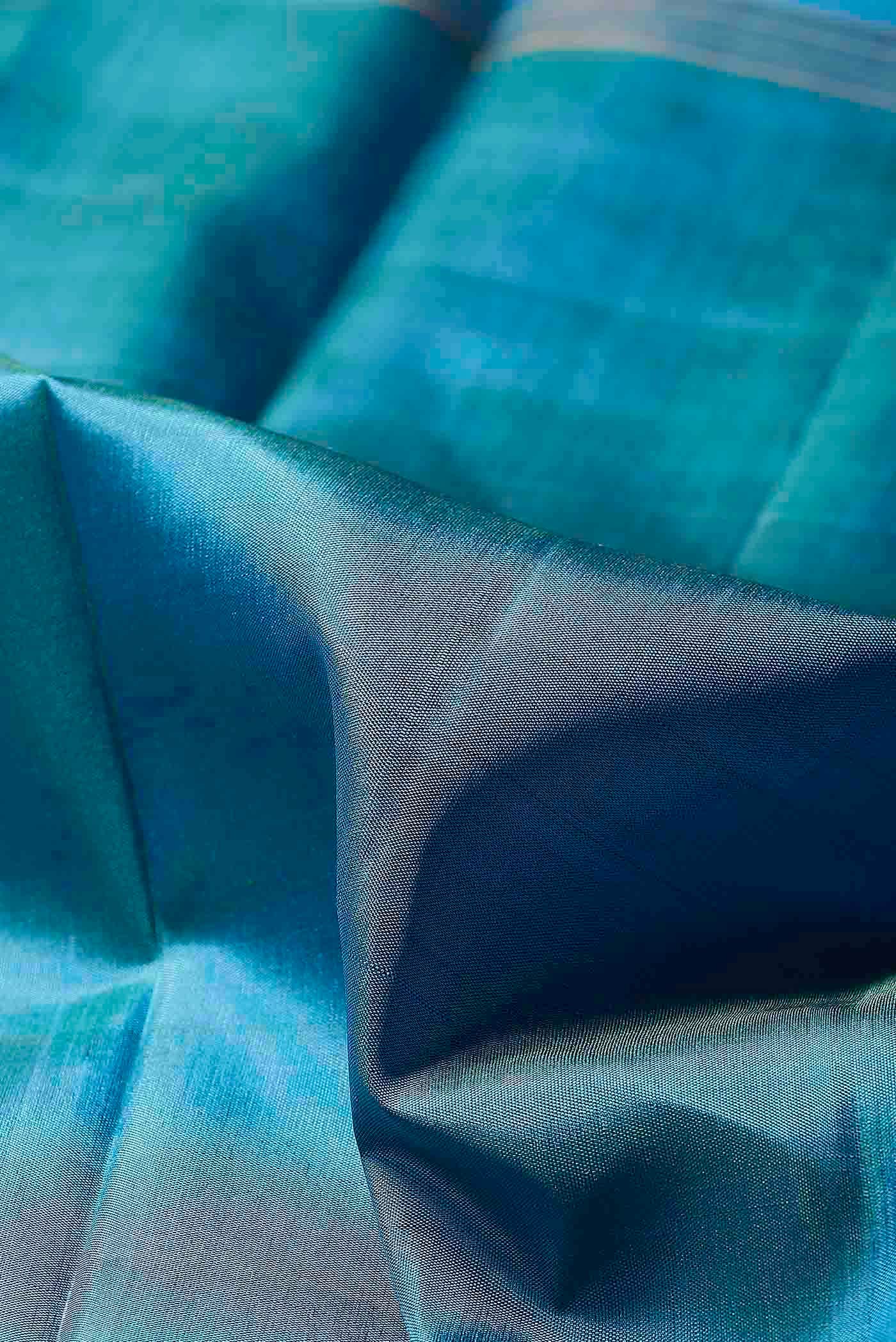 Blue Kanchipuram Silk Saree