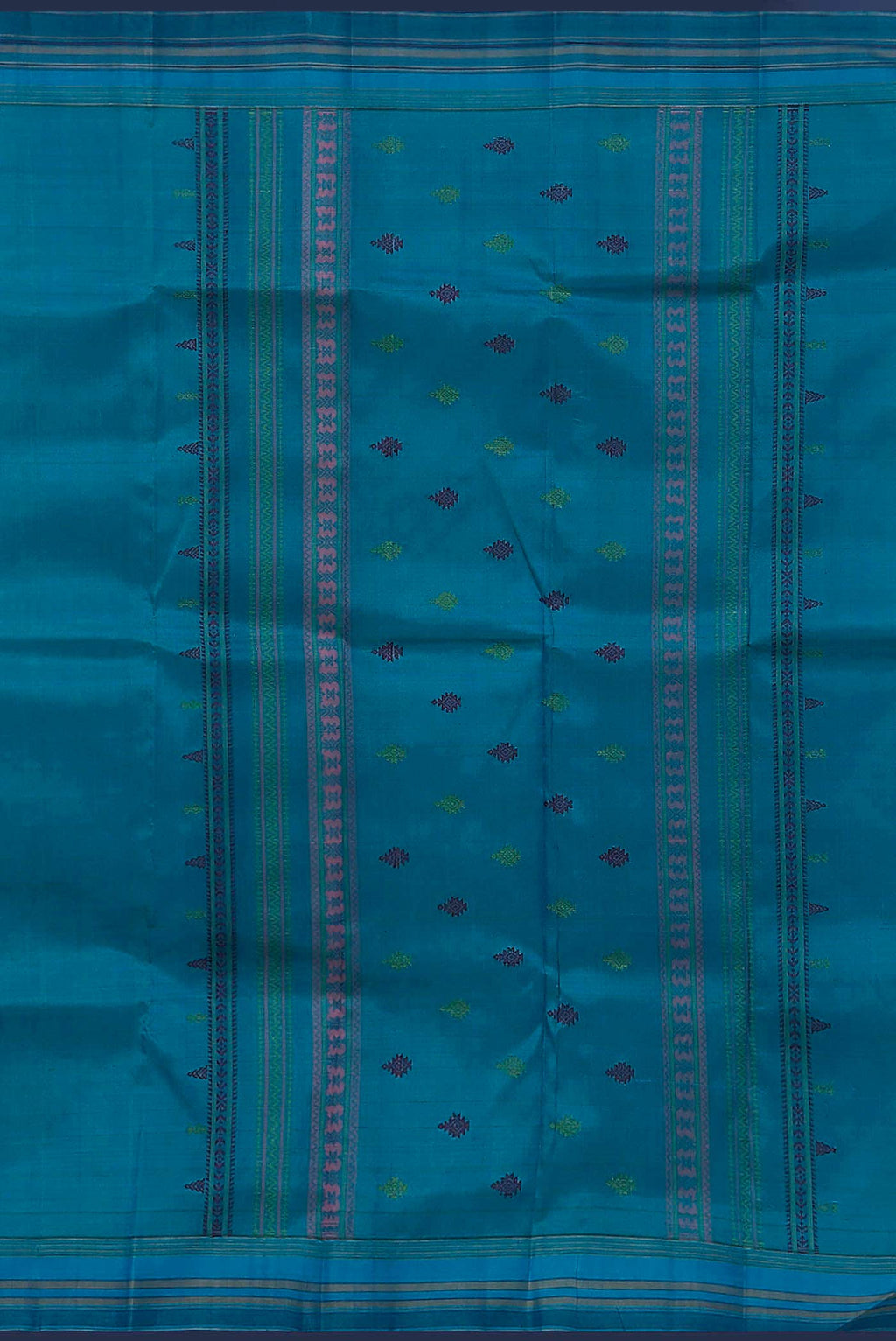 Blue Kanchipuram Silk Saree