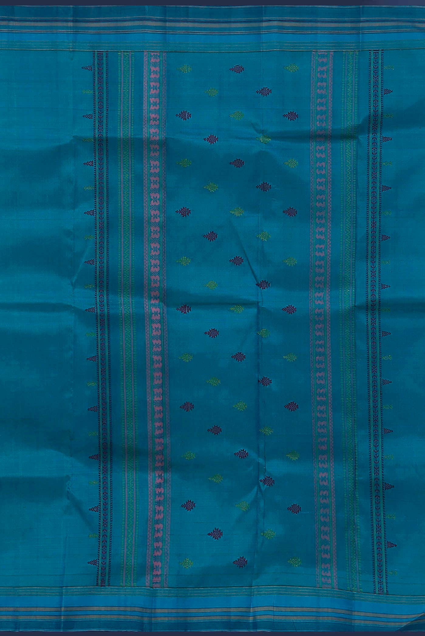 Blue Kanchipuram Silk Saree