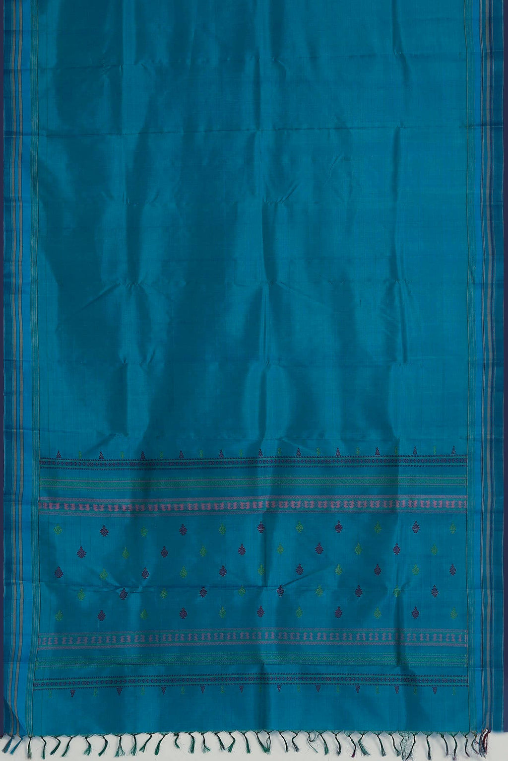Blue Kanchipuram Silk Saree