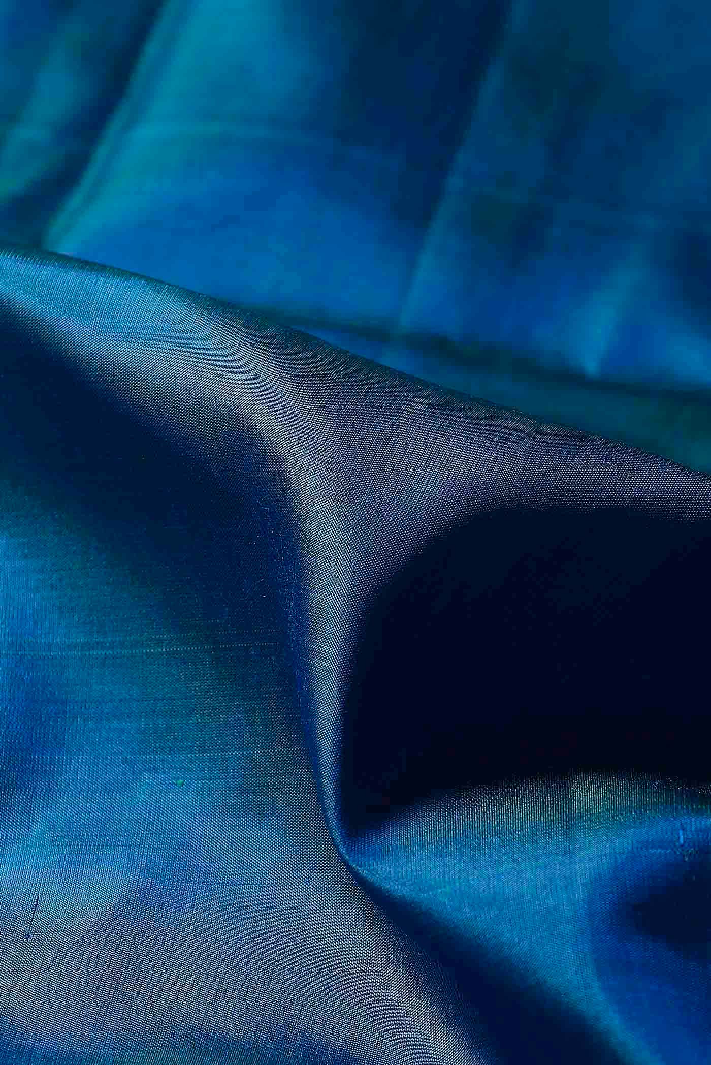 Blue Kanchipuram Silk Saree