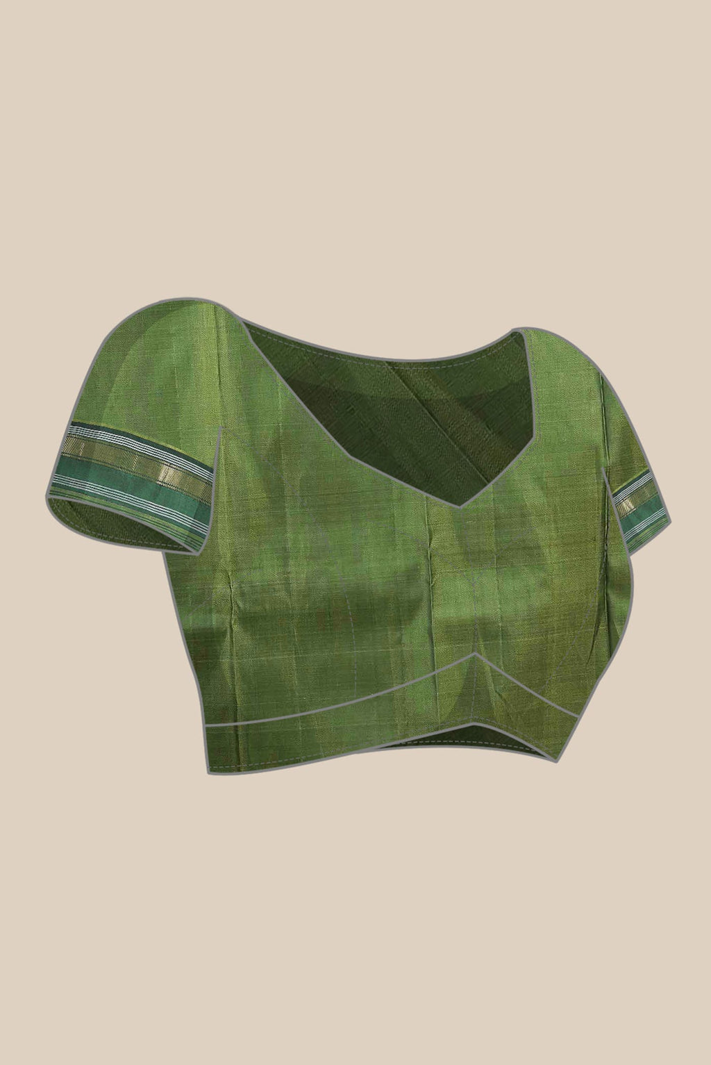 Green Kanchipuram Silk Saree