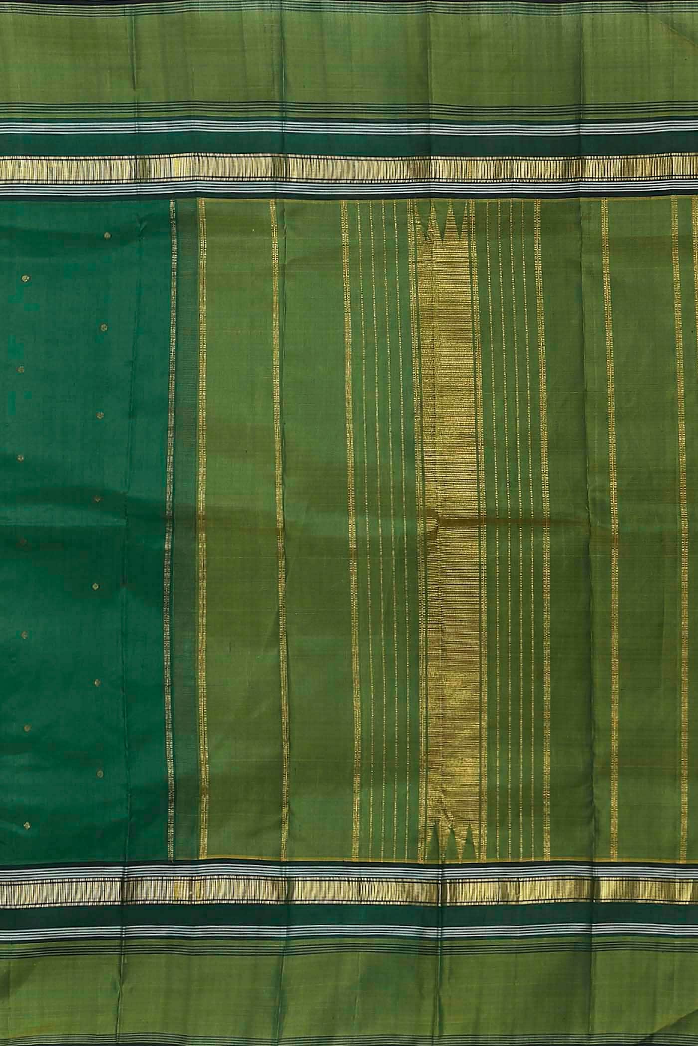 Green Kanchipuram Silk Saree