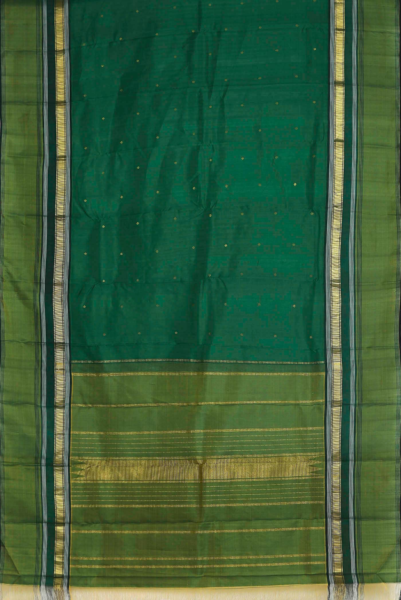 Green Kanchipuram Silk Saree