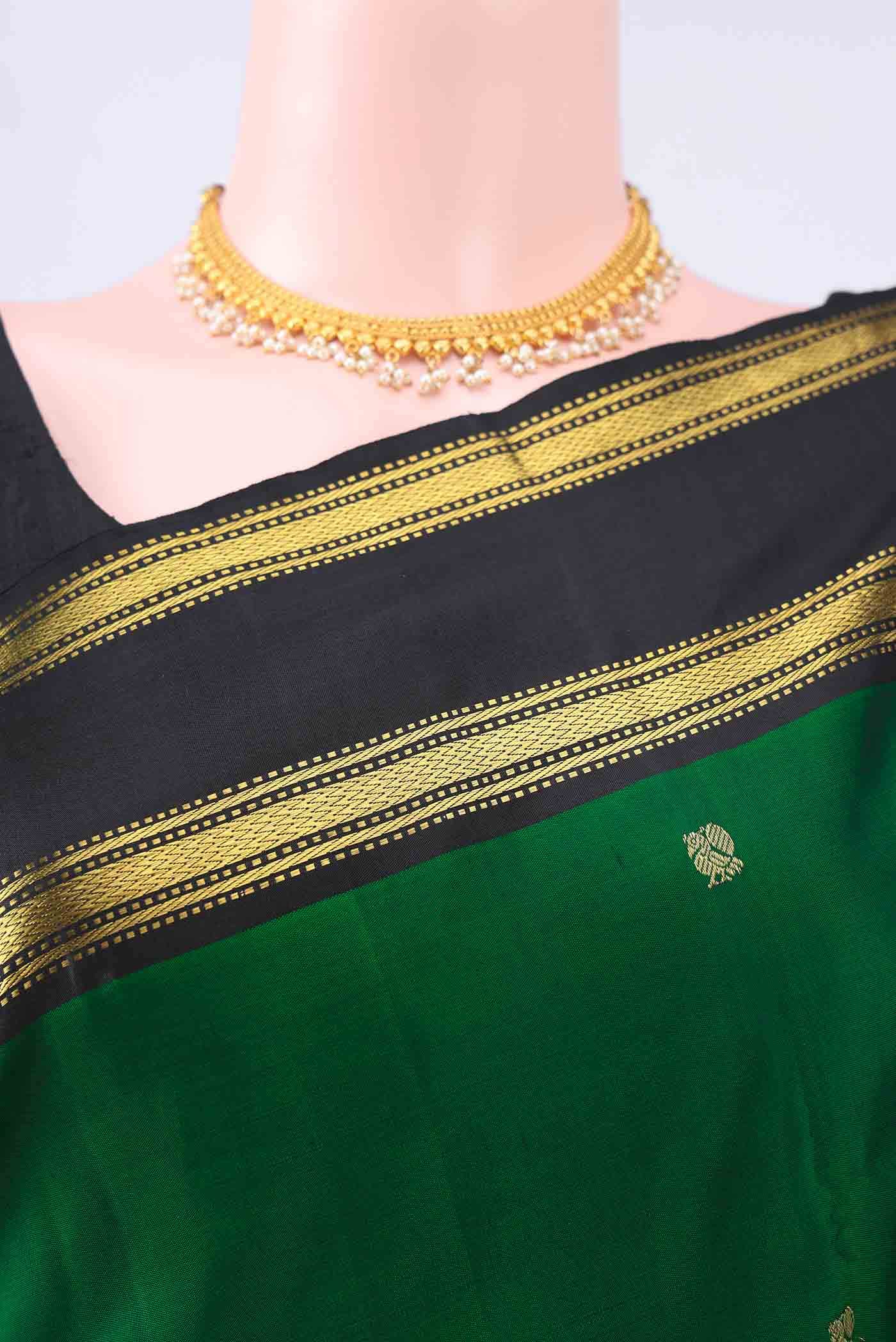 Green Kanchipuram Silk Saree