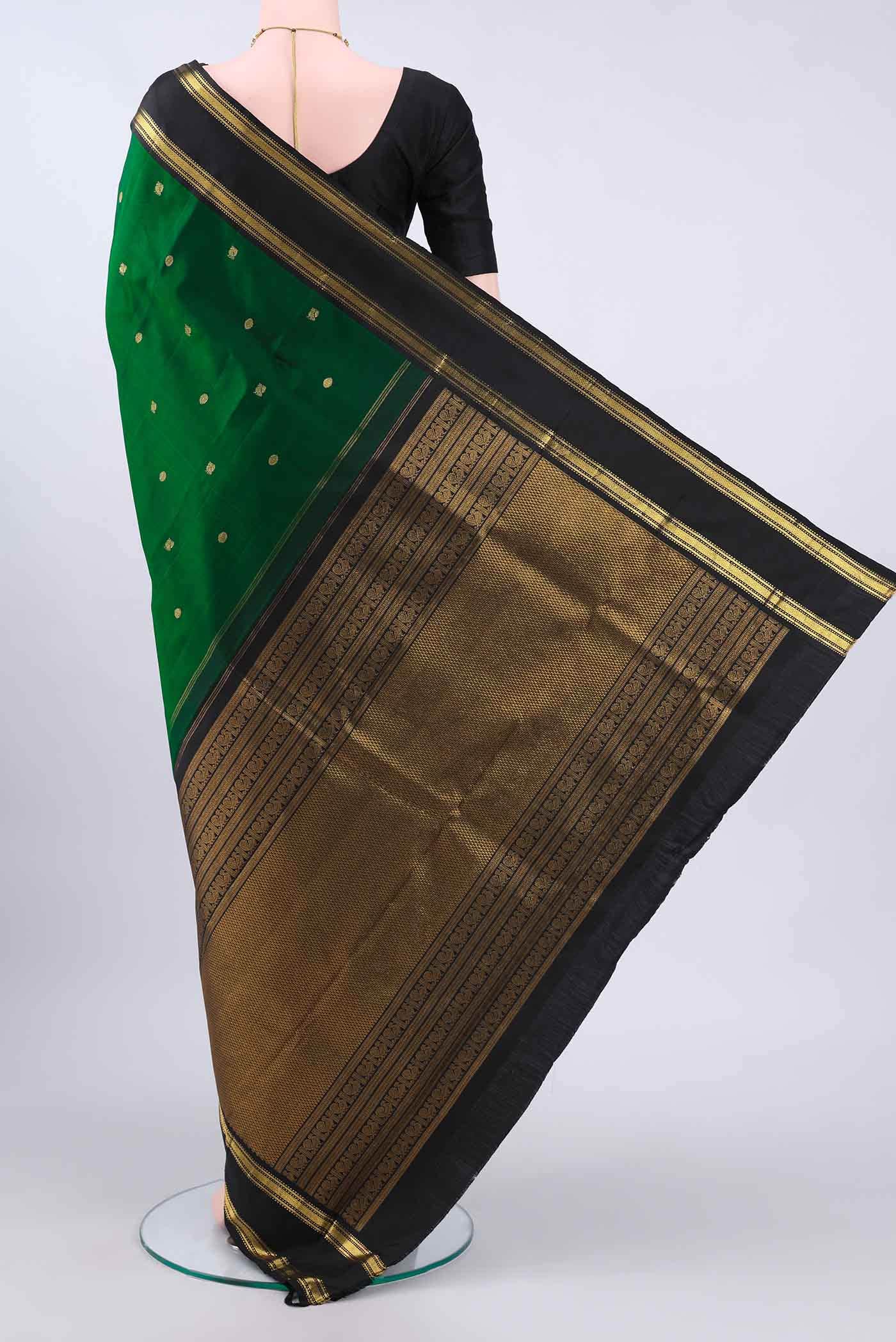 Green Kanchipuram Silk Saree