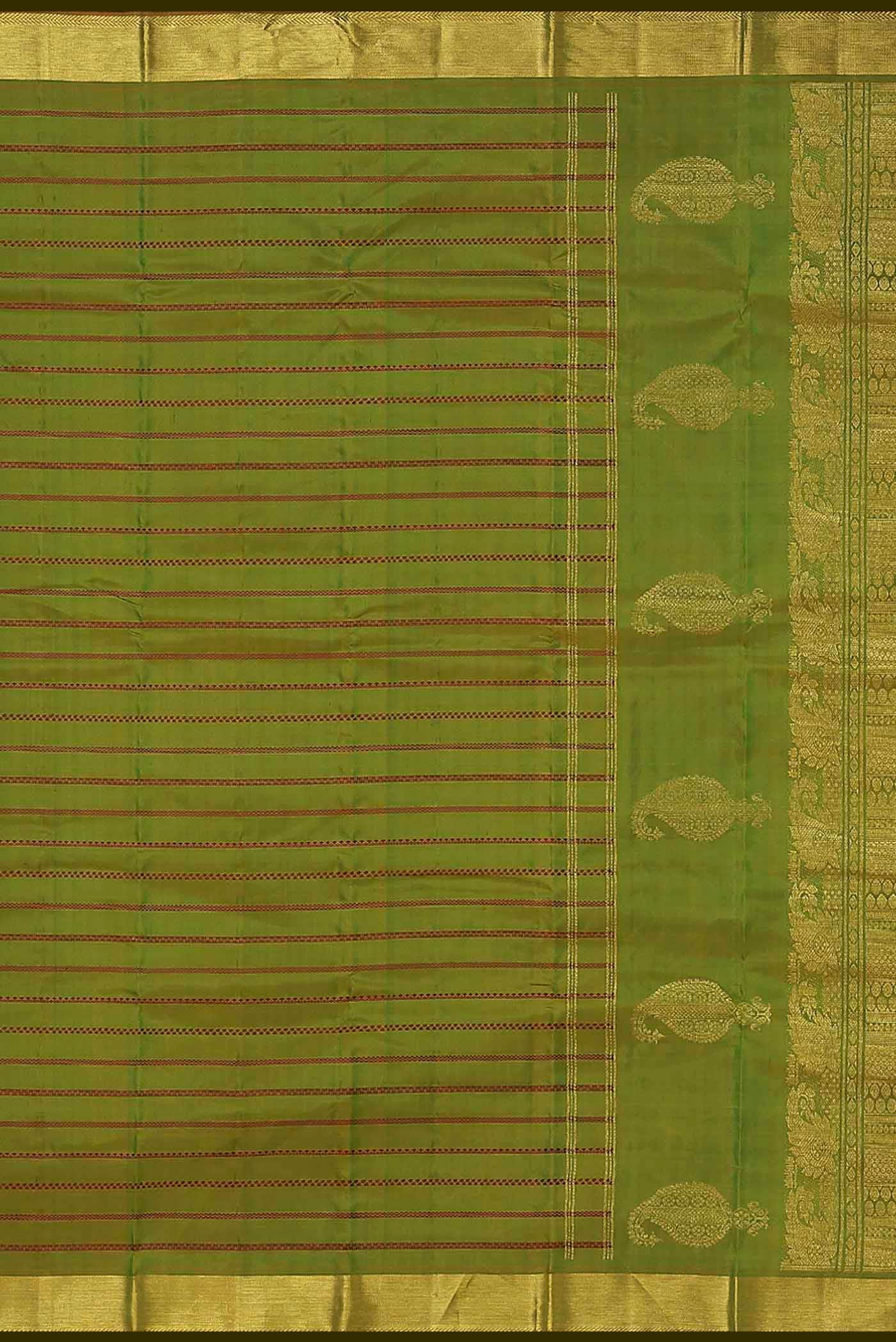 Green Kanchipuram Silk Saree