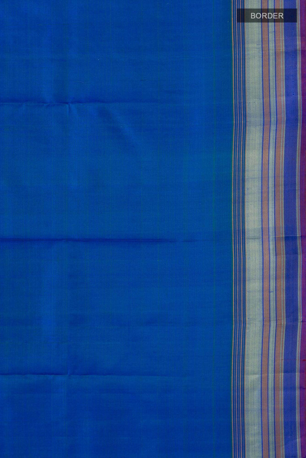 Blue Kanchipuram Silk Saree