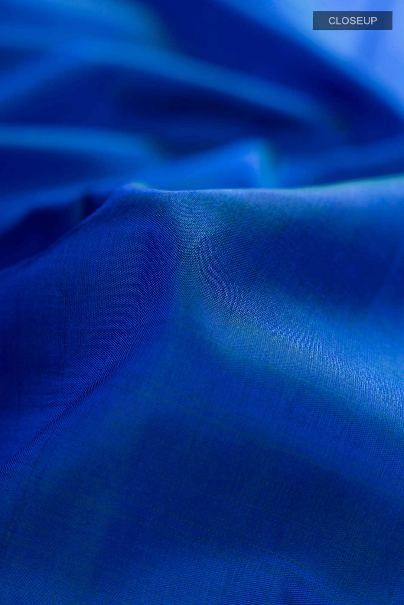 Blue Kanchipuram Silk Saree