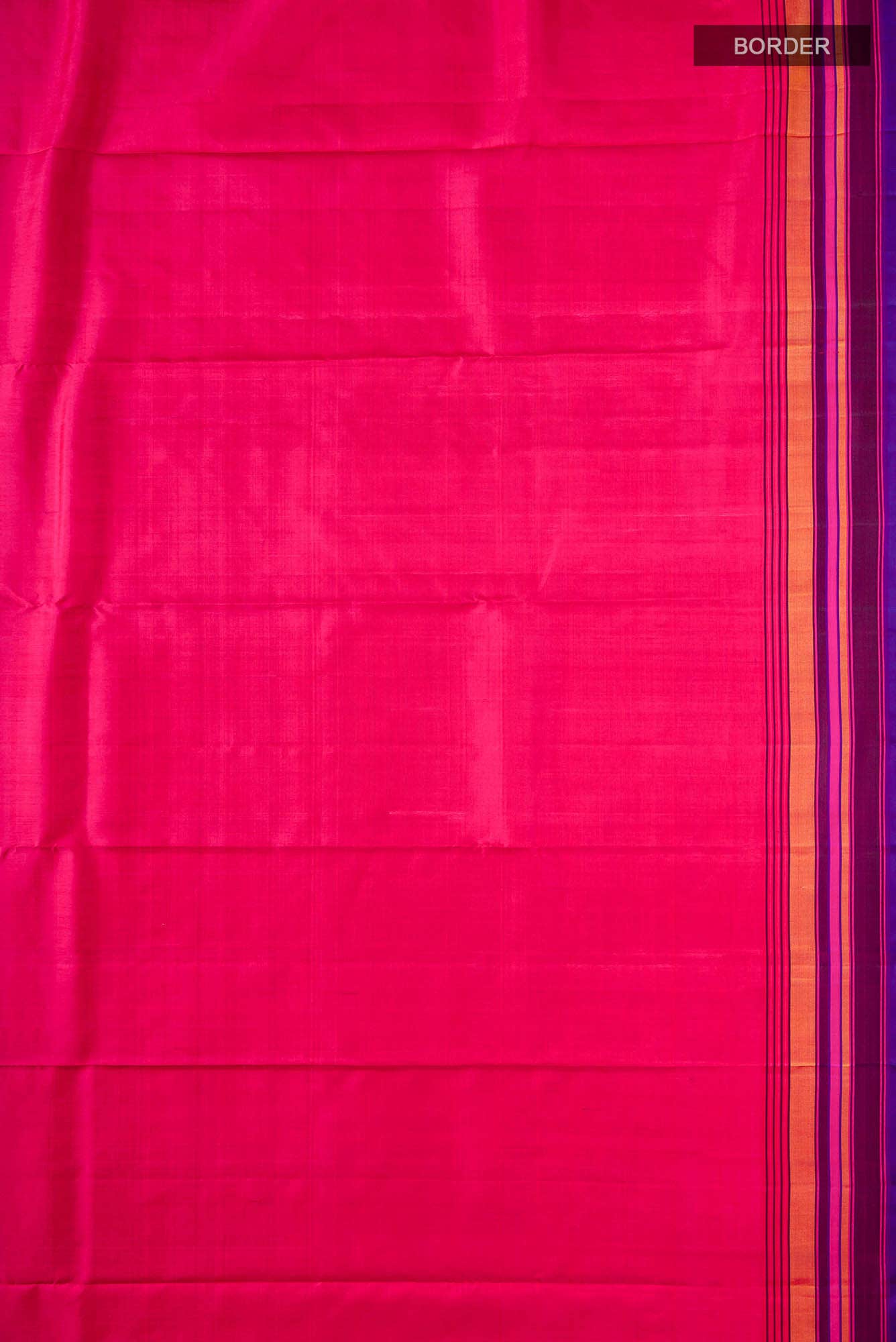 Rani Pink Kanchipuram Silk Saree