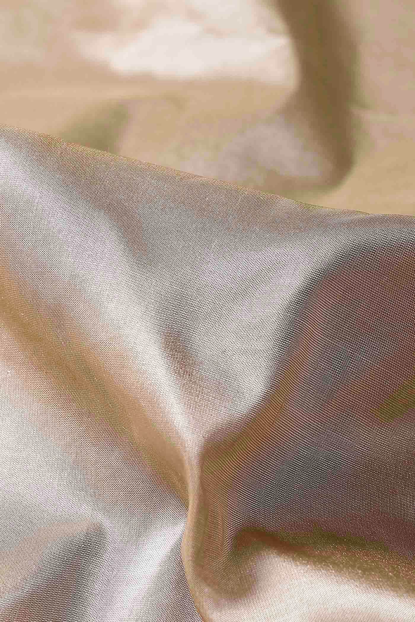 Beige Bangalore Silk Saree