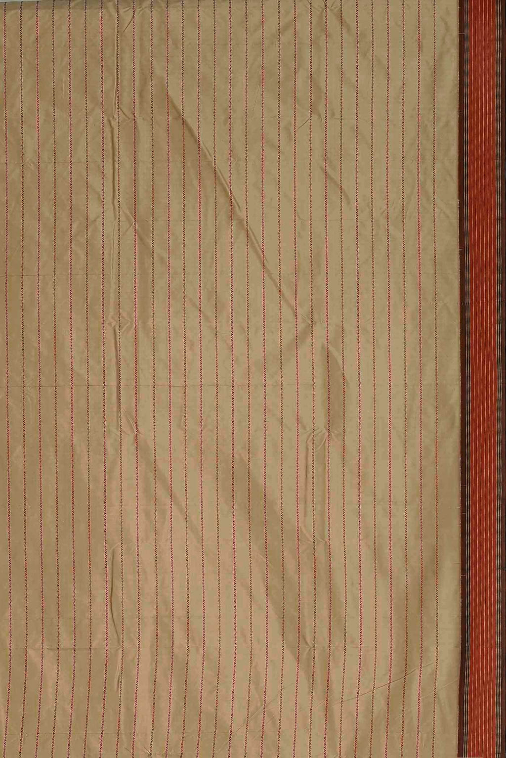 Beige Bangalore Silk Saree