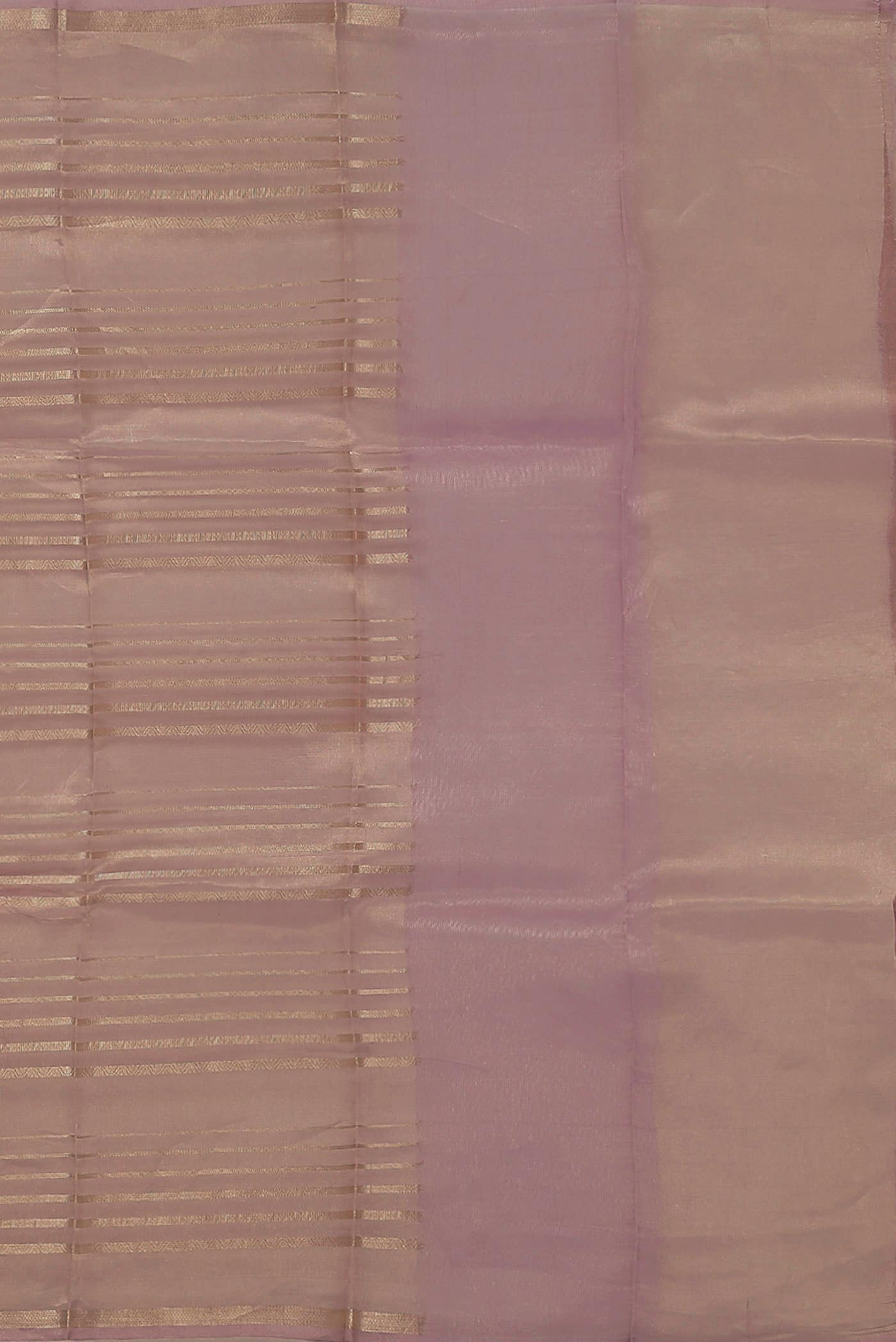 Rose Gold Organza Silk Saree