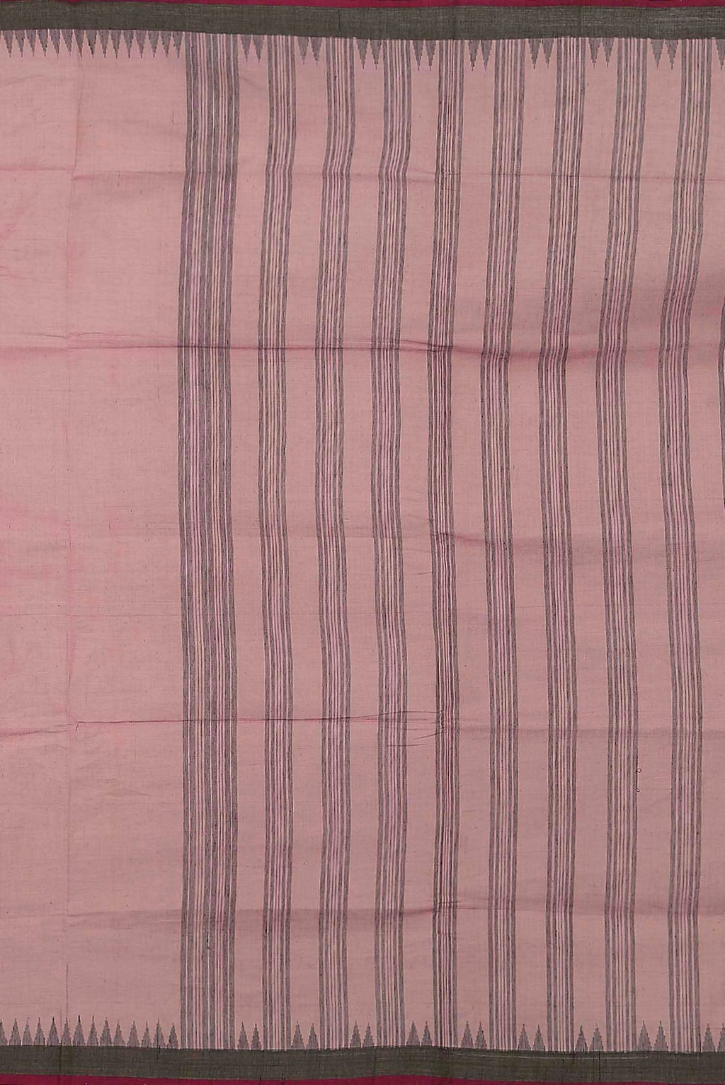 Rose pink Mangalagiri Cotton Saree