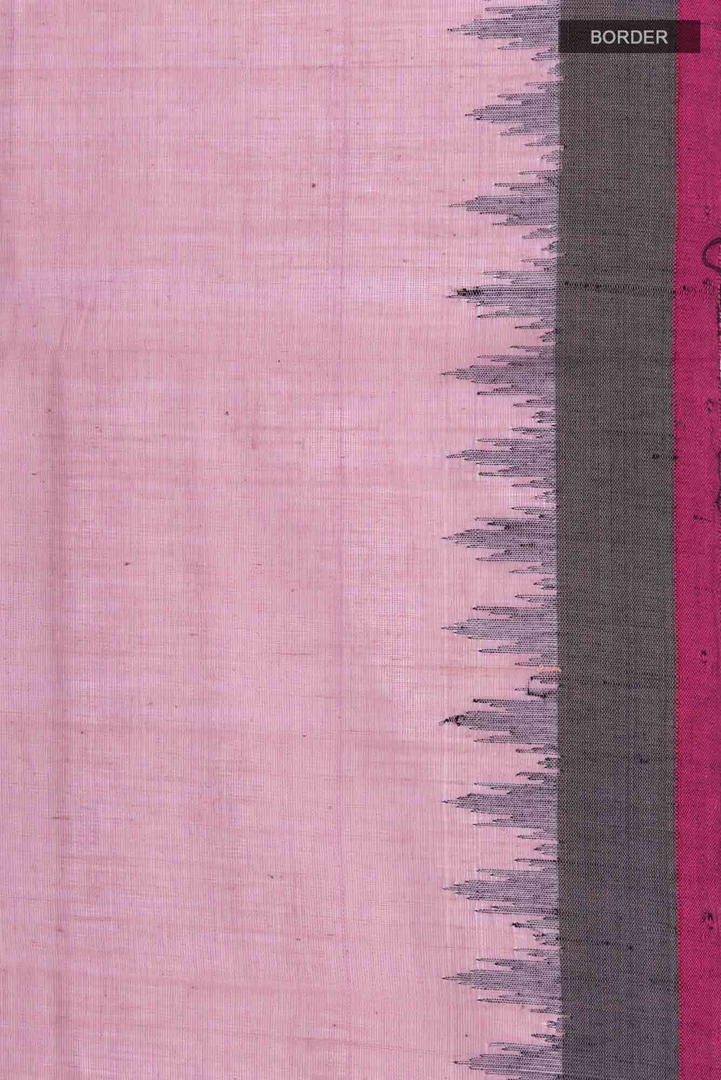Rose pink Coimbatore Cotton Saree
