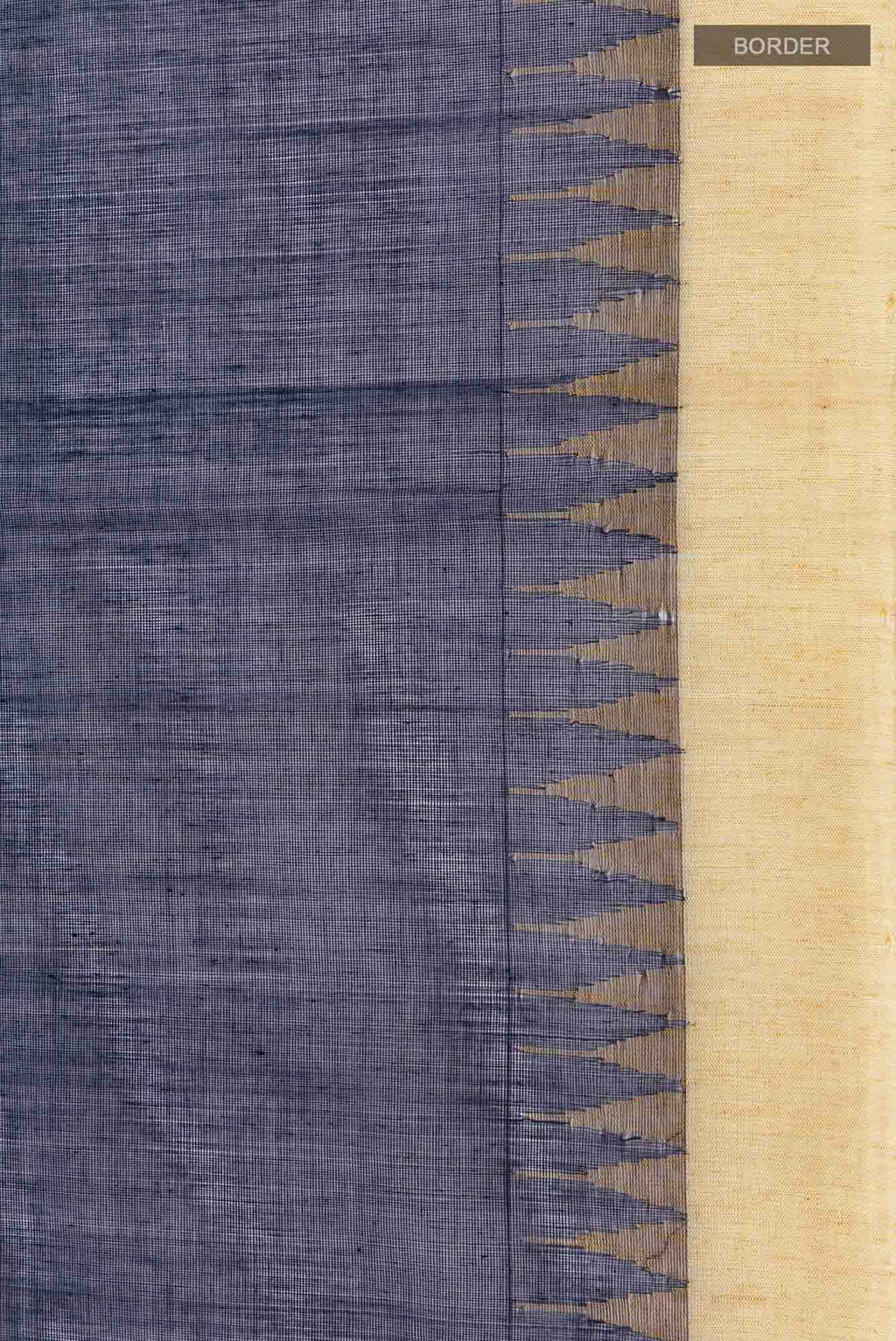 Navy Blue Coimbatore Cotton Saree