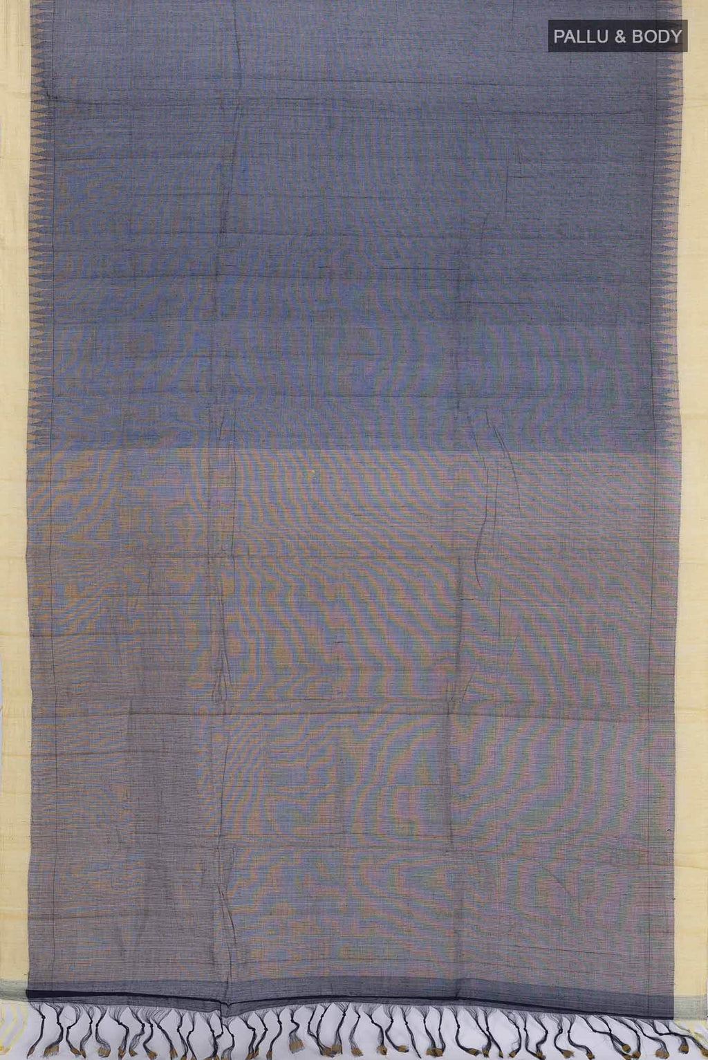 Navy Blue Coimbatore Cotton Saree