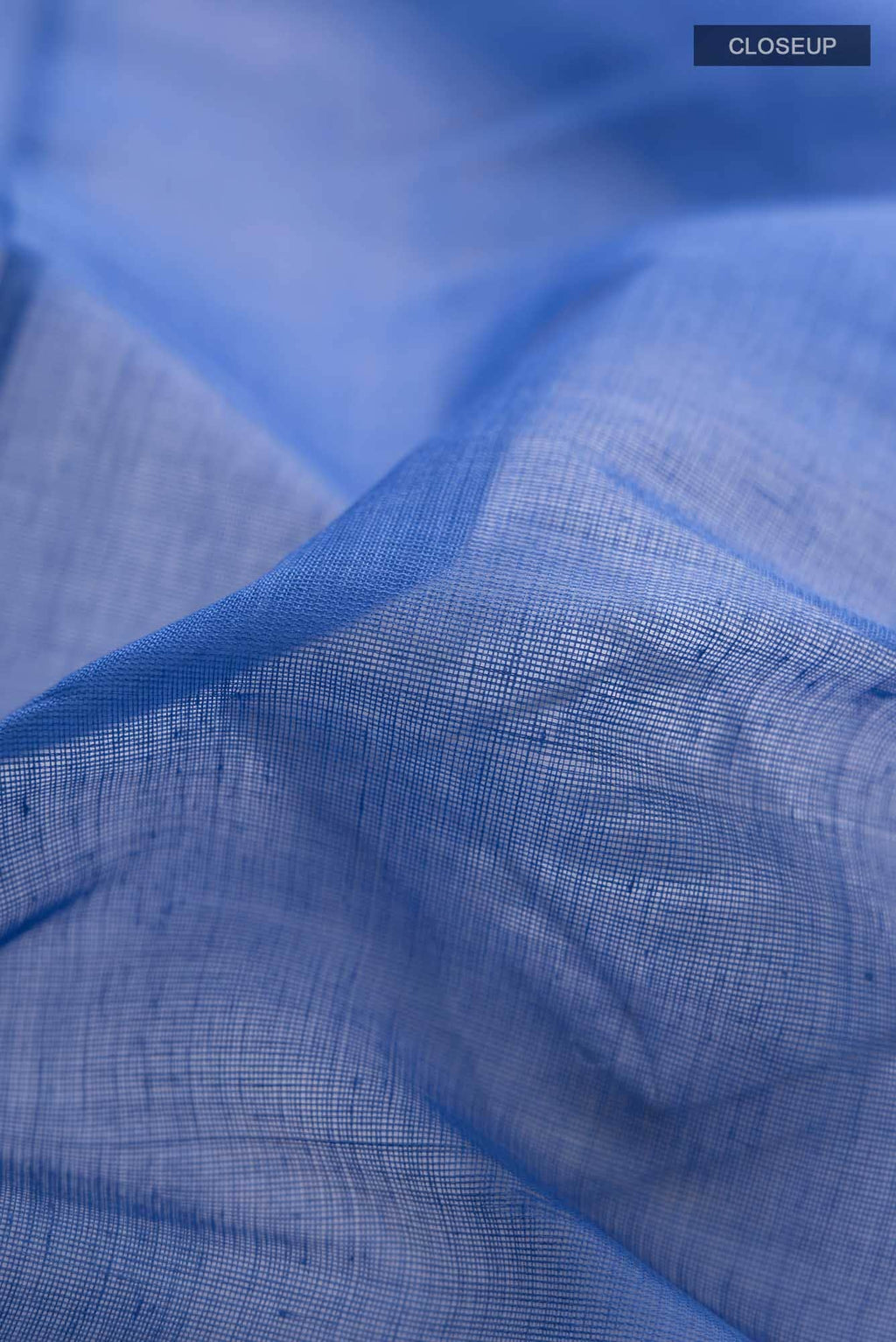 Blue Coimbatore Cotton Saree