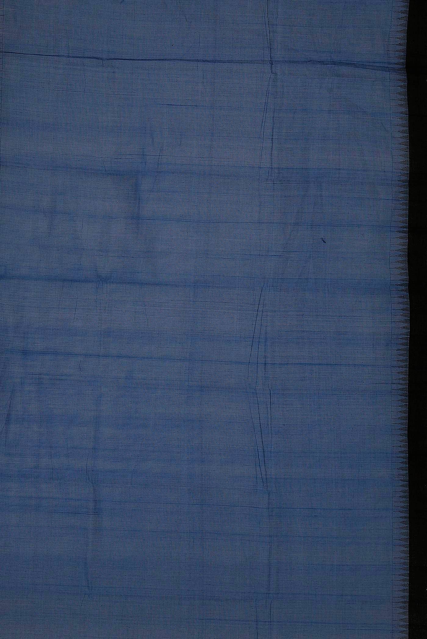 Blue Mangalagiri Cotton Saree
