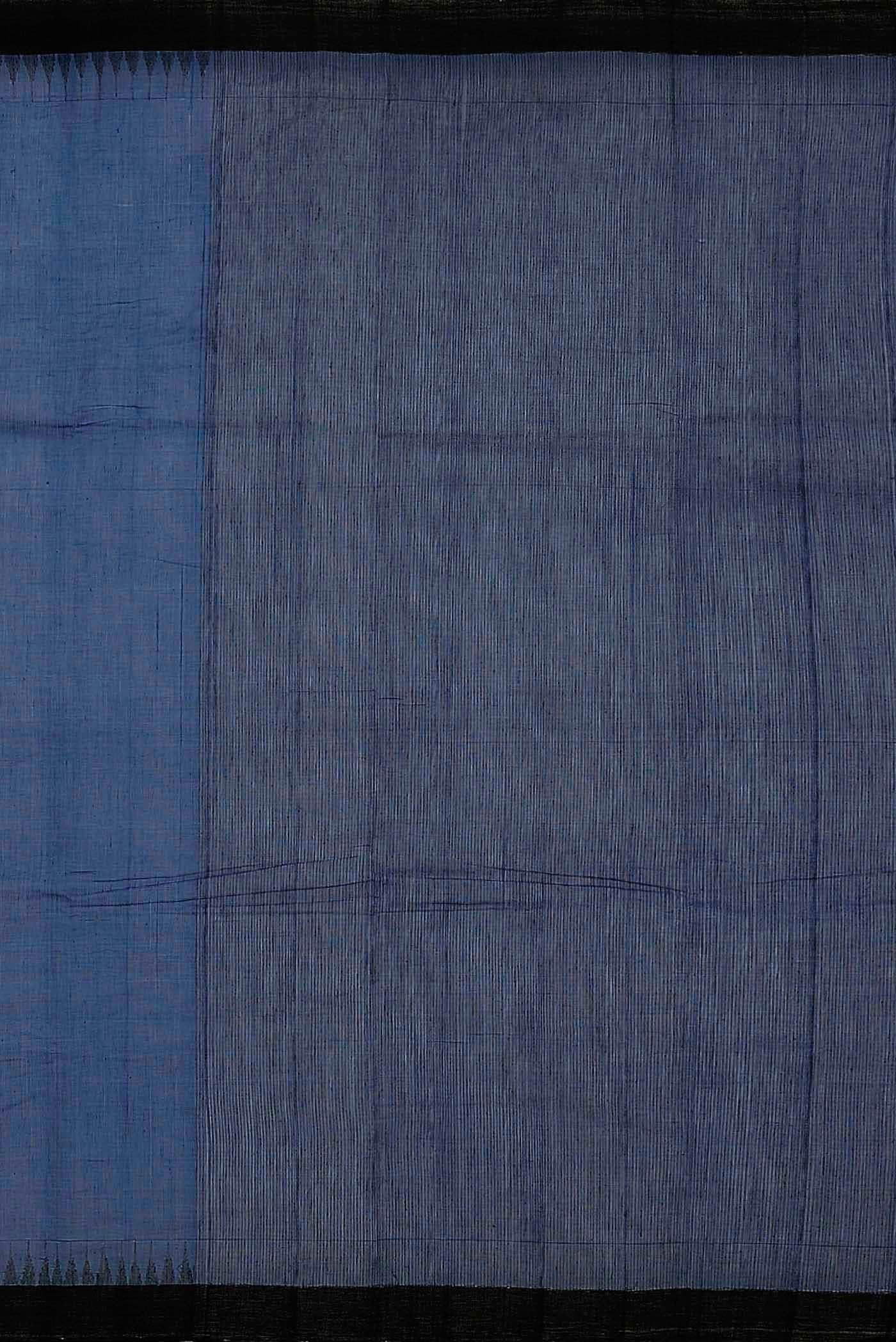 Blue Mangalagiri Cotton Saree