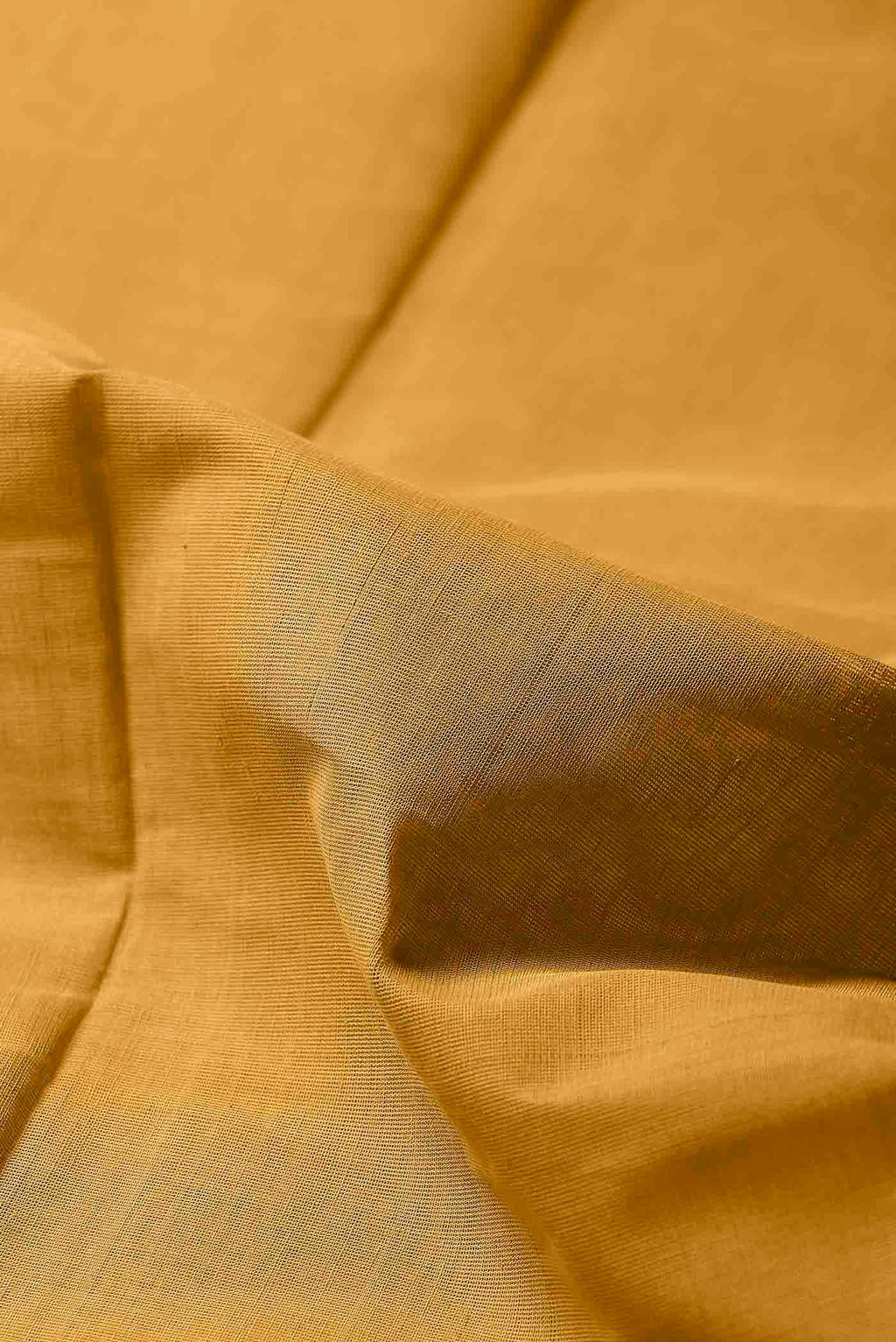 Yellow Mangalagiri Cotton Saree