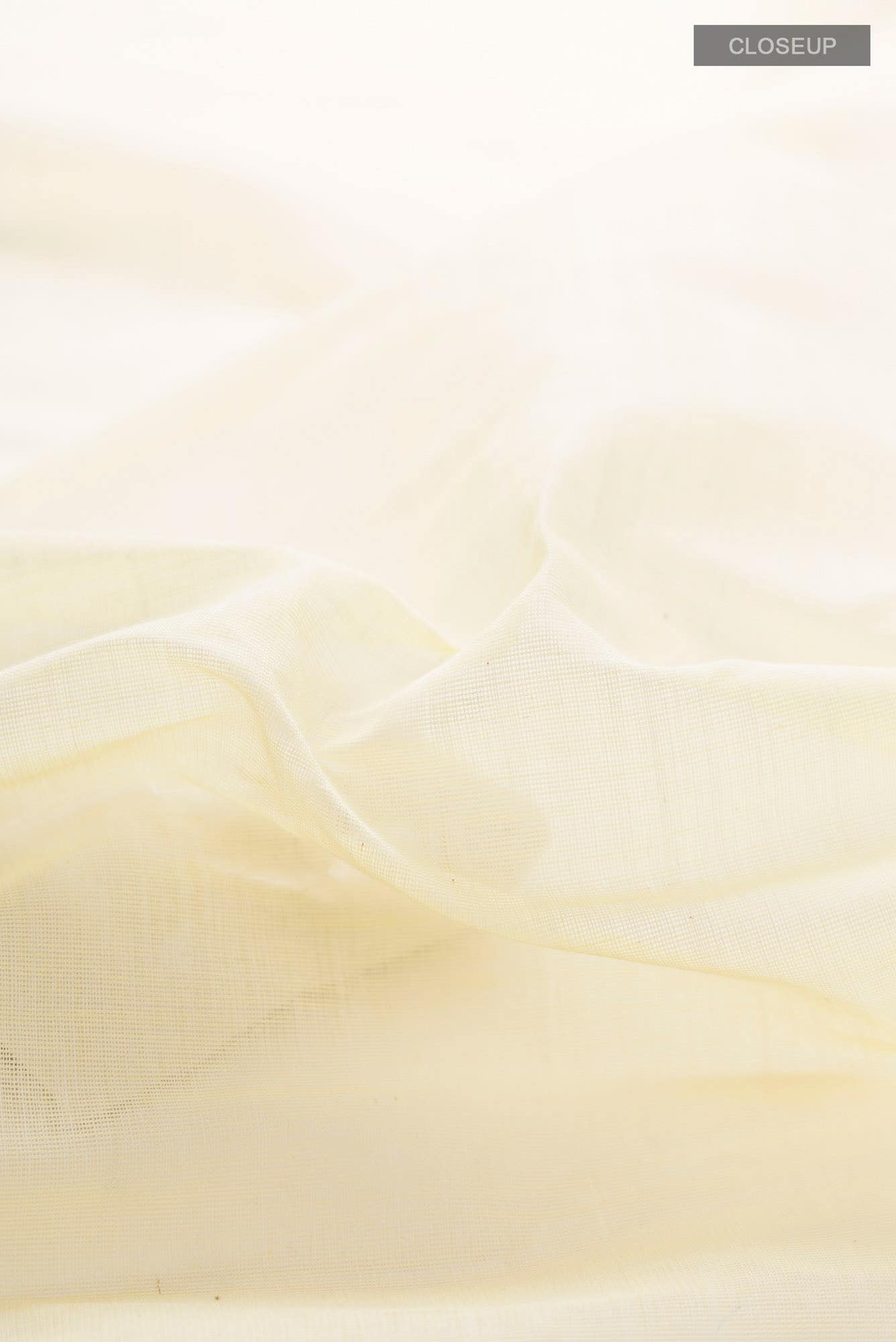 Lemon Yellow Coimbatore Cotton Saree