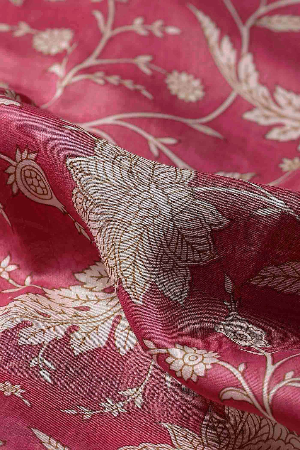 Pink Chanderi Silk Cotton Saree