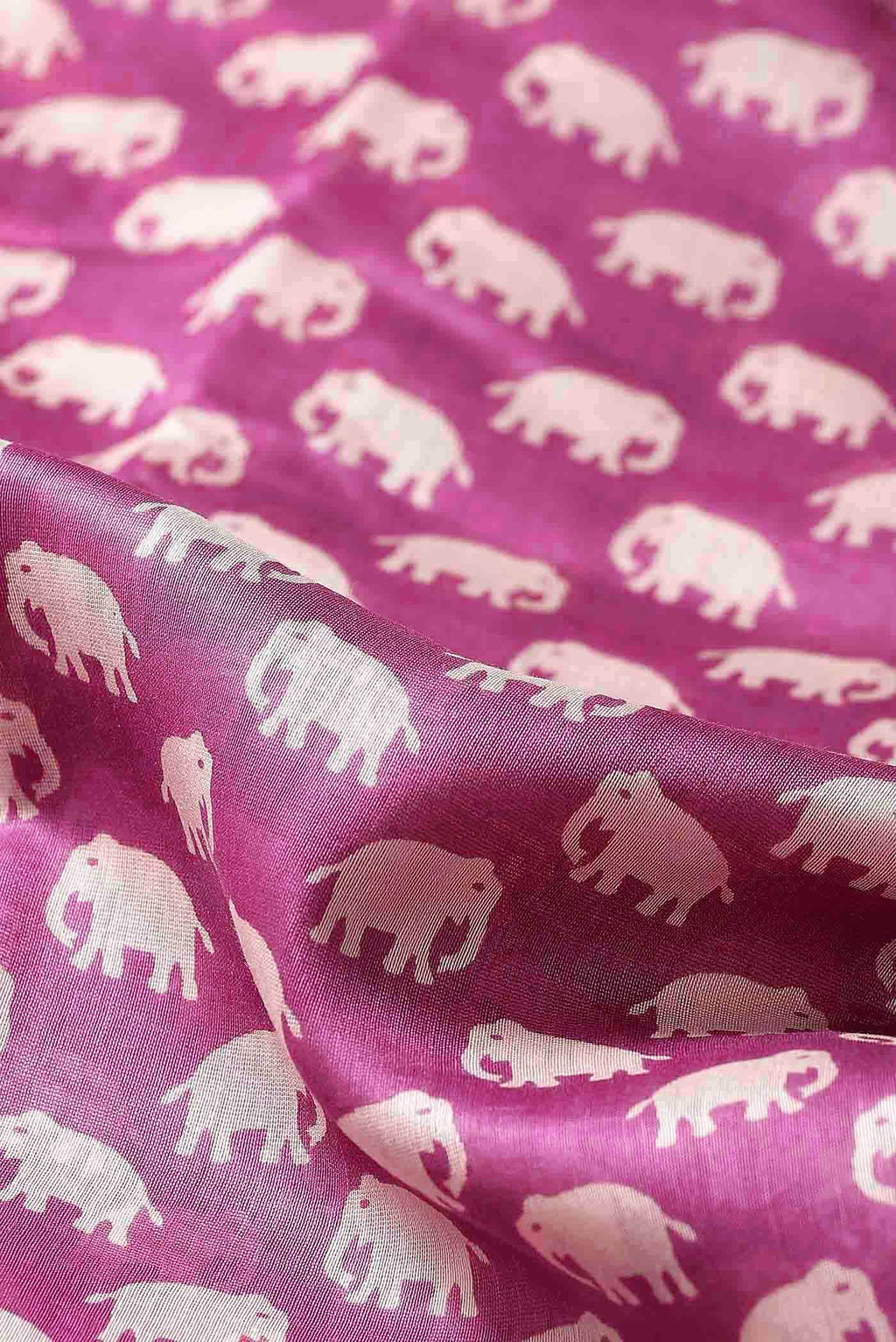 Pink Chanderi Silk Cotton Saree