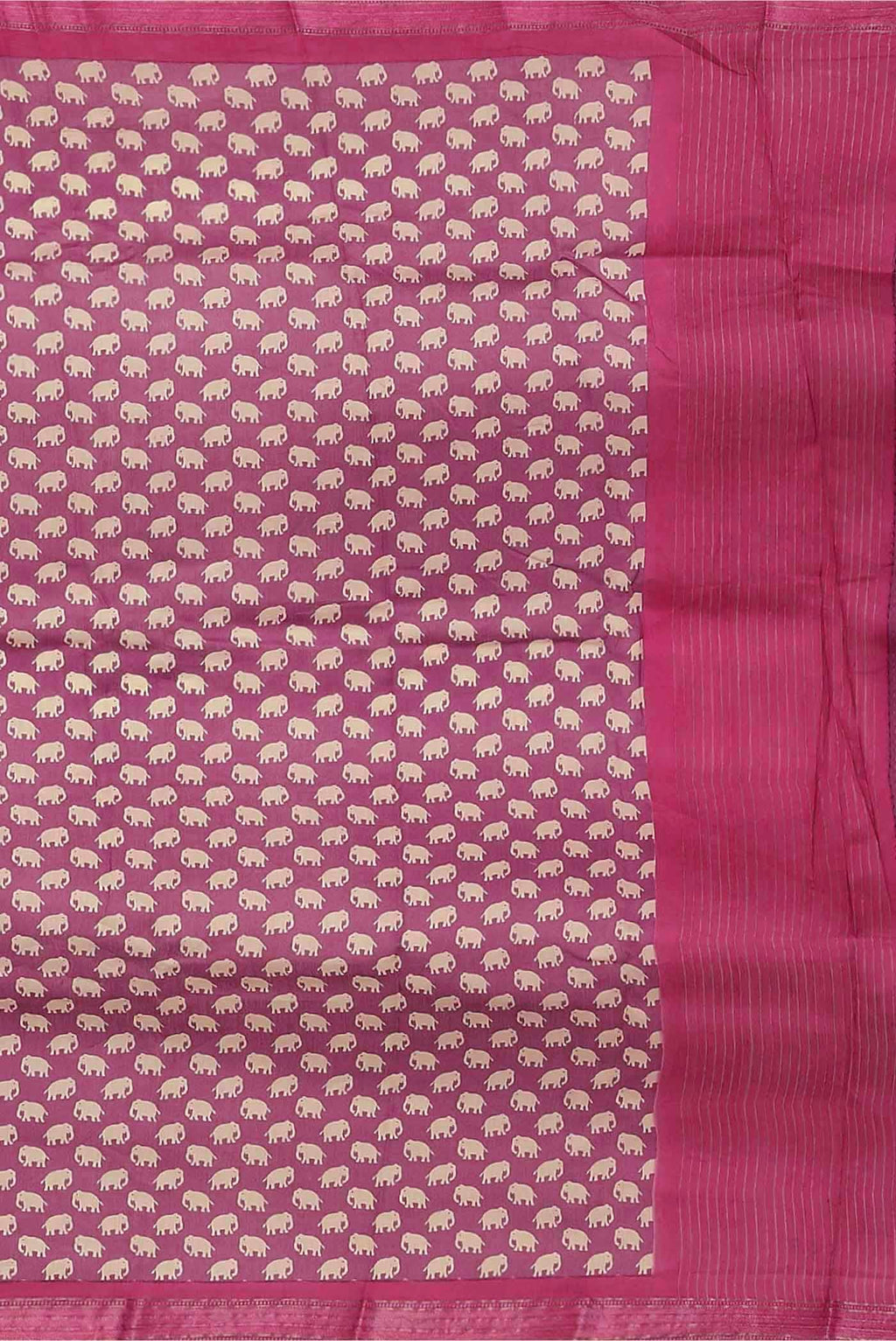 Pink Chanderi Silk Cotton Saree