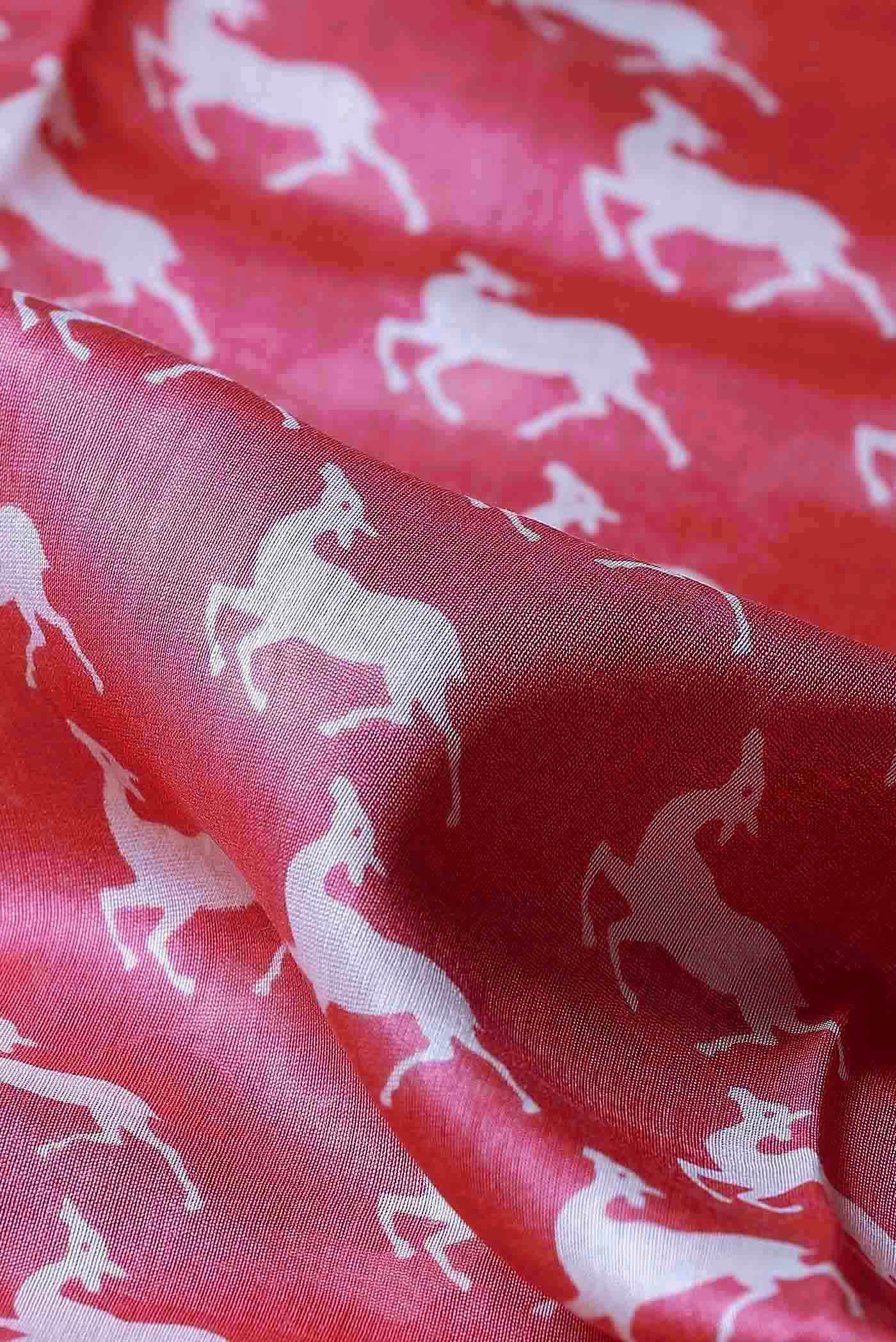 Pink Chanderi Silk Cotton Saree