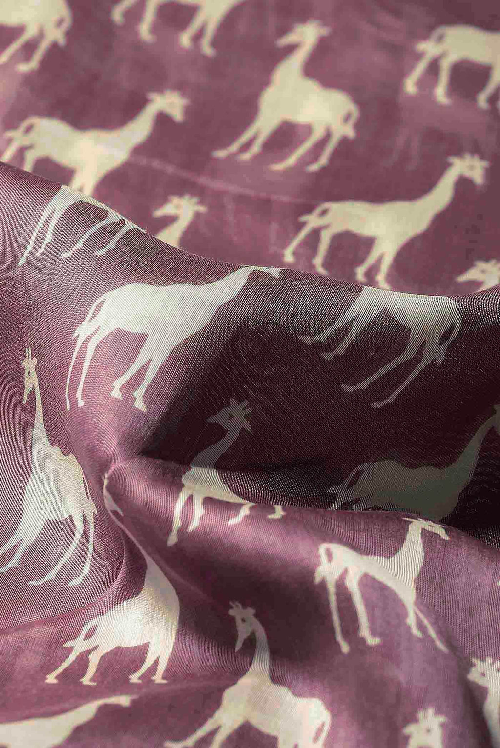Mauve Chanderi Silk Cotton Saree