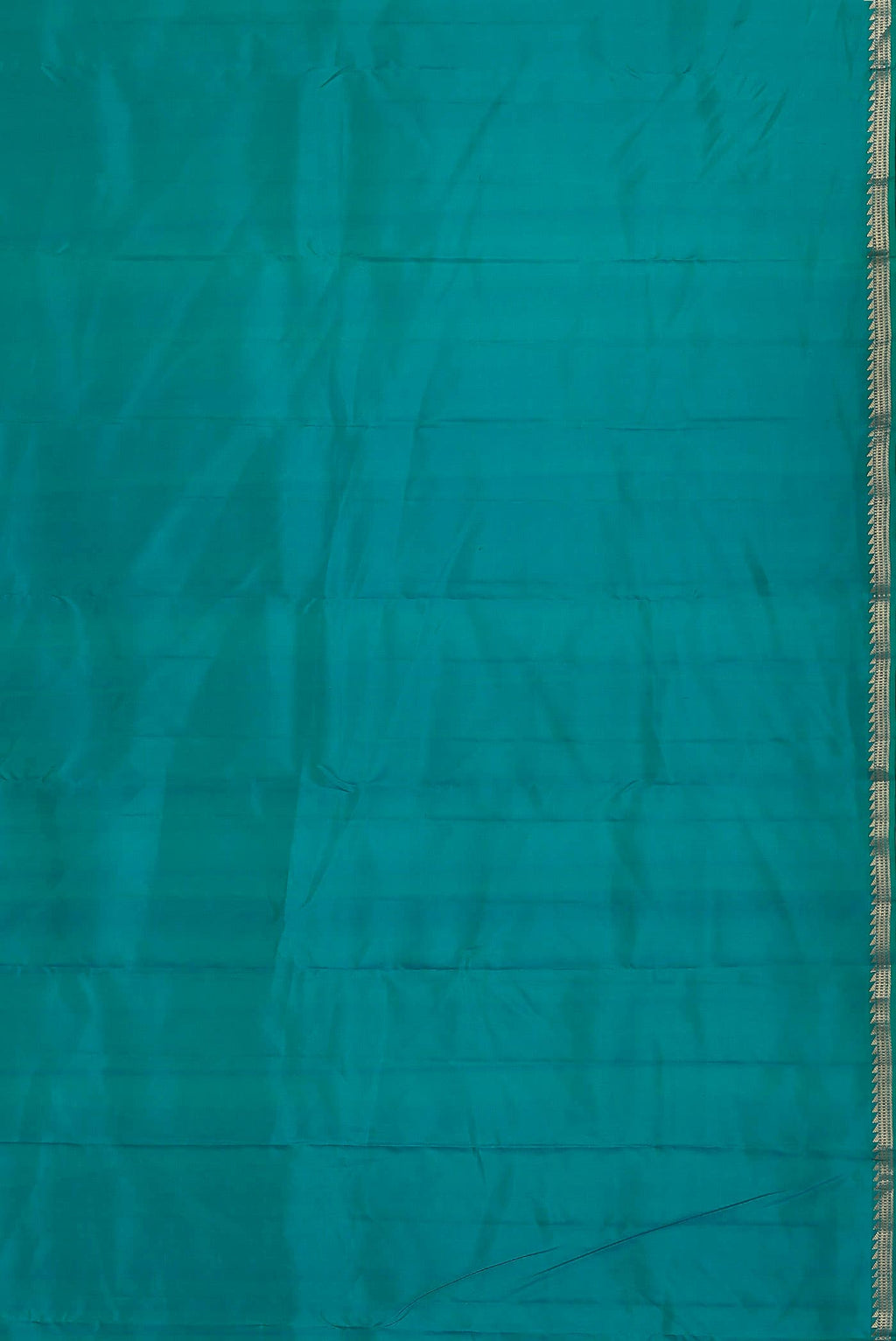 Blue Kanchipuram Silk Saree