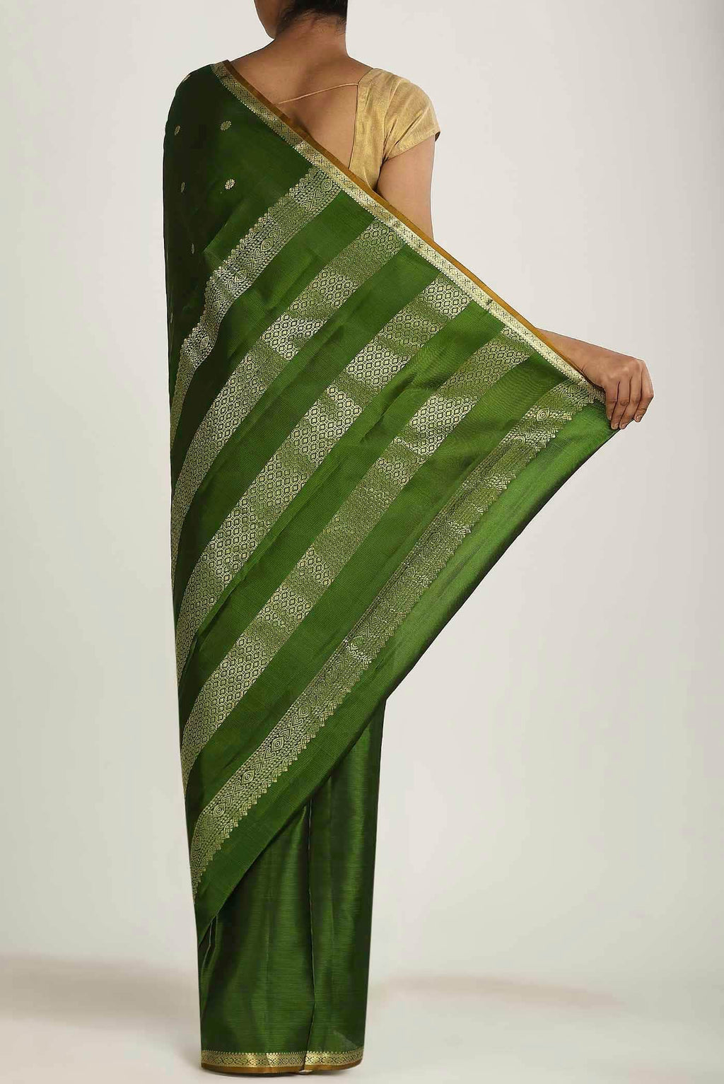 Green Kanchipuram Silk Saree