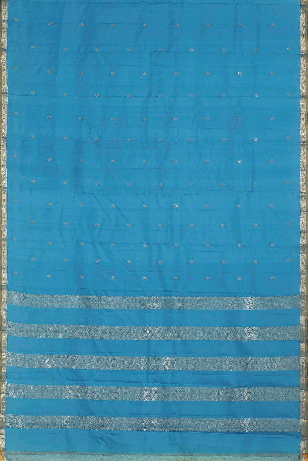 Blue Kanchipuram Silk Saree