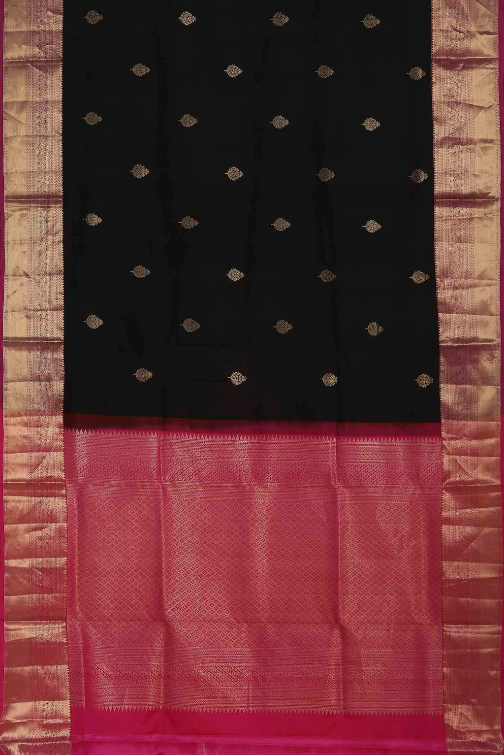 Black Soft Silk Saree