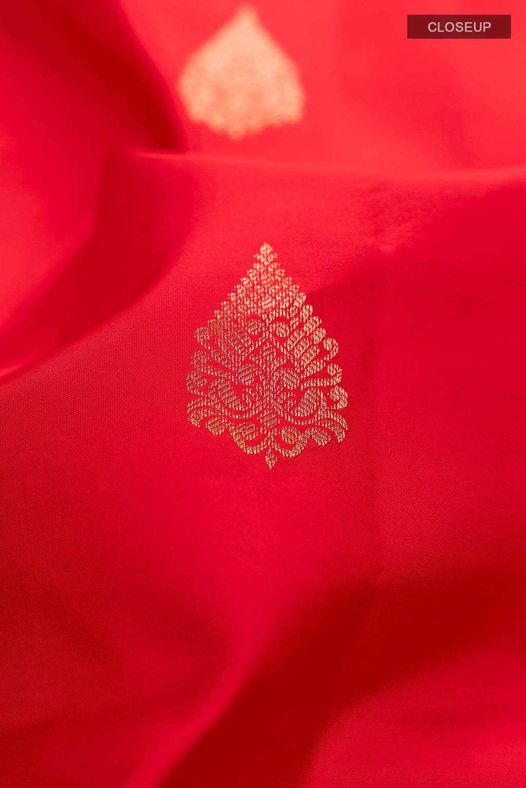 Deep Red Soft Silk Saree
